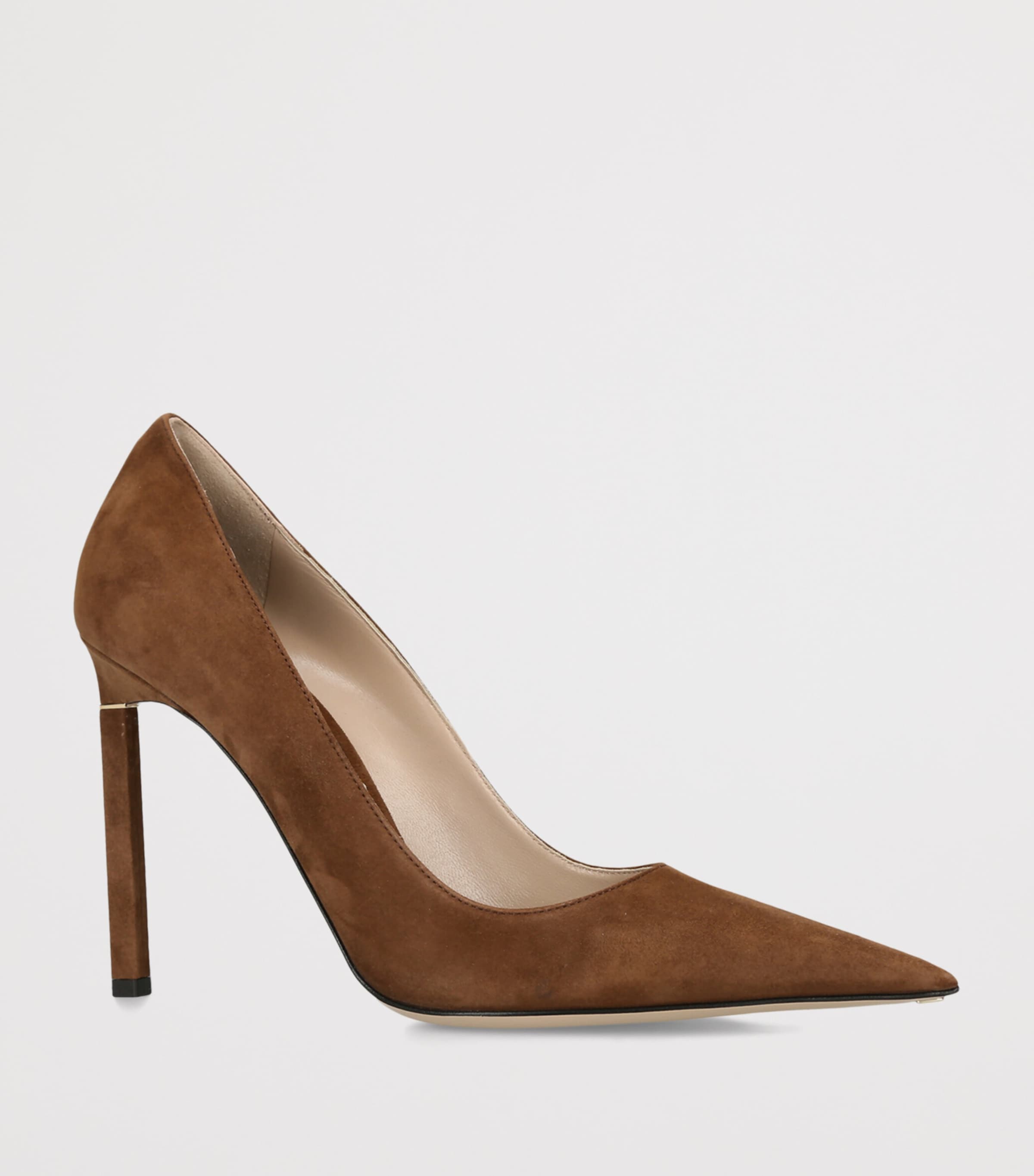 TOM FORD Suede Betty Pumps 105 Brown Image 2