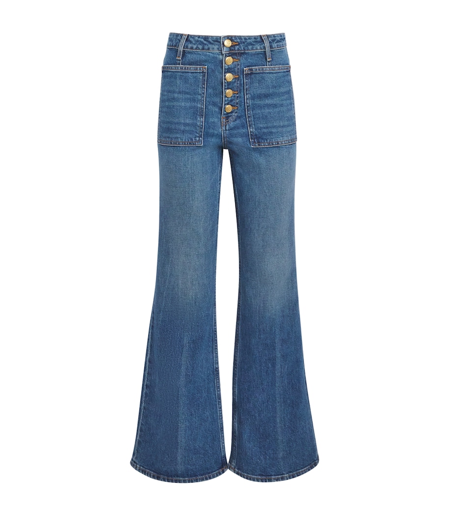 The Lou High-Rise Flared Jeans DANUBE Image 1