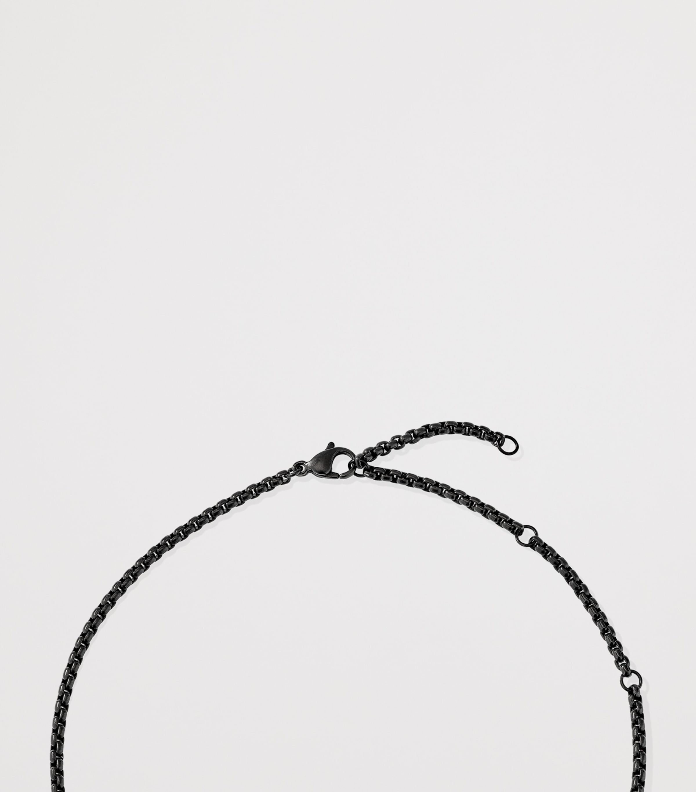 Messika Move Titanium Black Titanium and Diamond Large Pendant Necklace Titanium Image 2