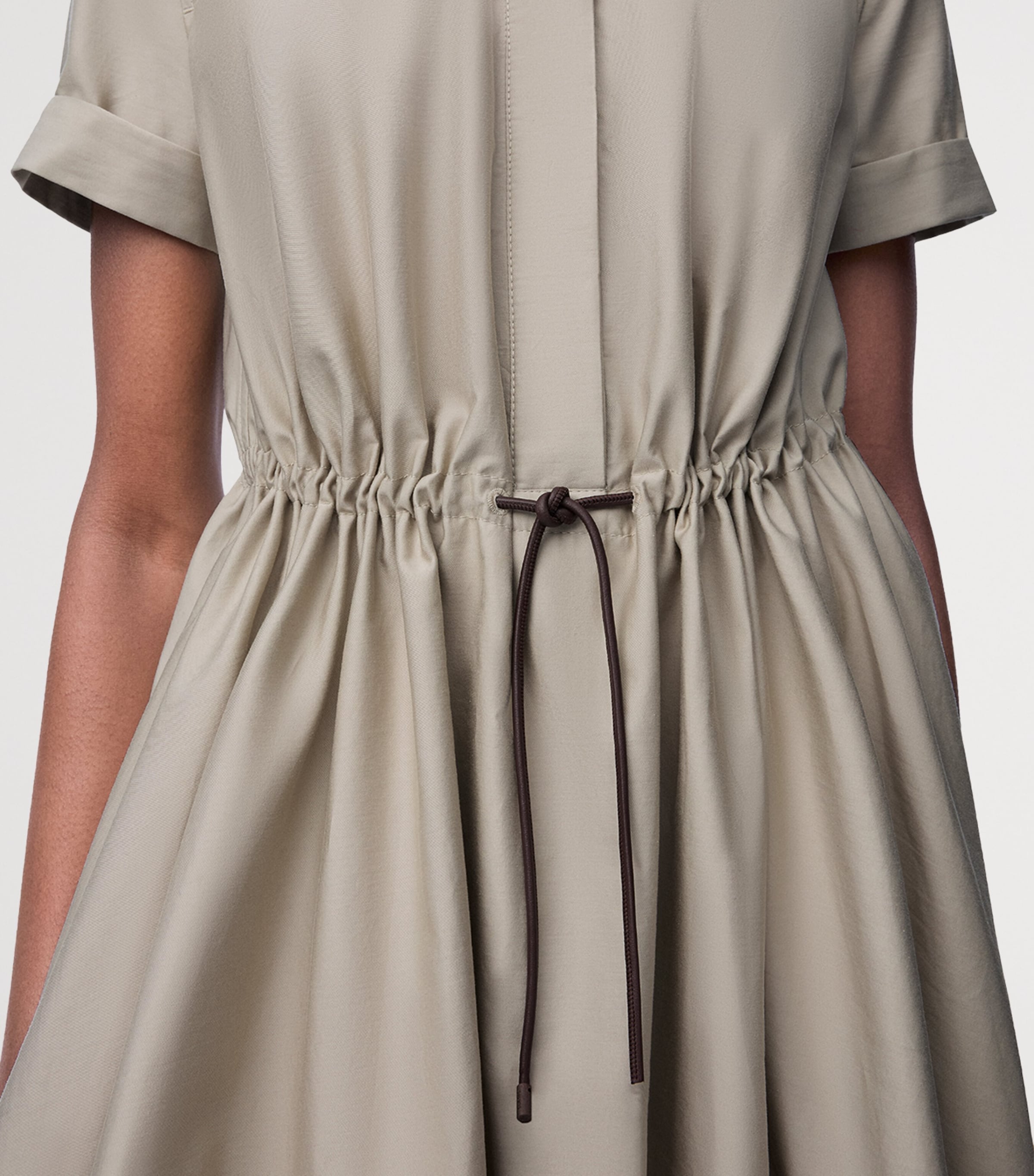 LOEWE Tie-Waist Mini Shirt Dress | Harrods US