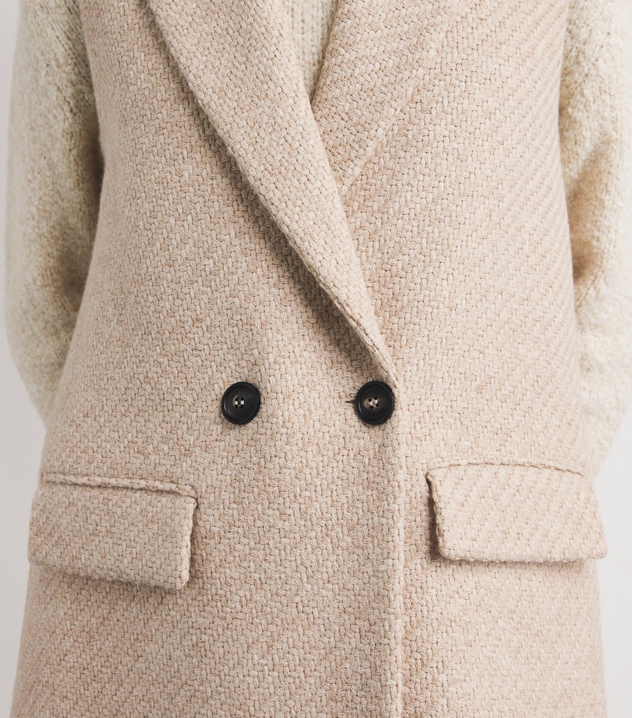 Sleeveless Woven Coat SABBIA Image 6