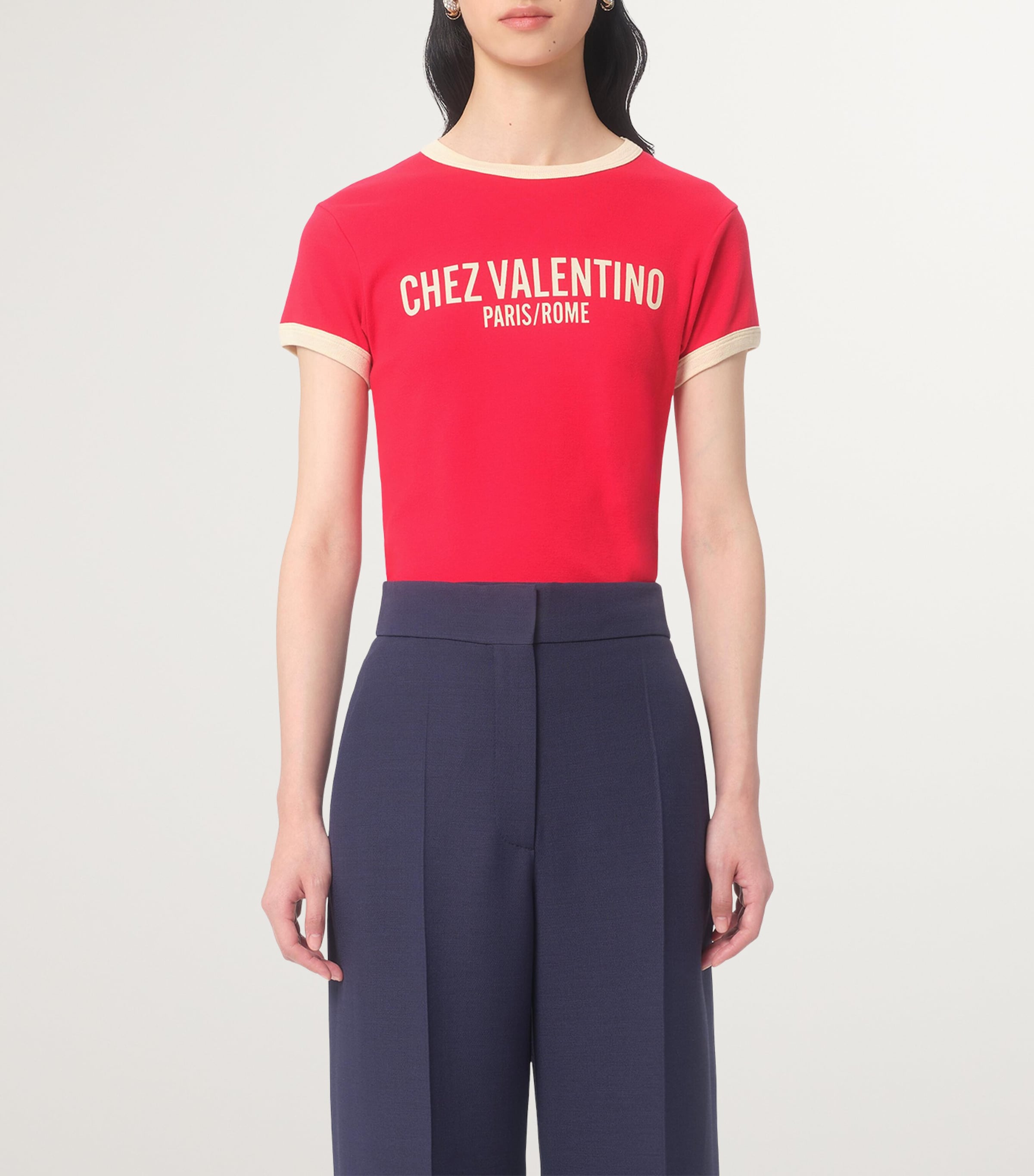 Valentino Garavani Chez Valentino Print T-Shirt | Harrods US Valentino Garavani Chez Valentino Print T-Shirt | Harrods US
