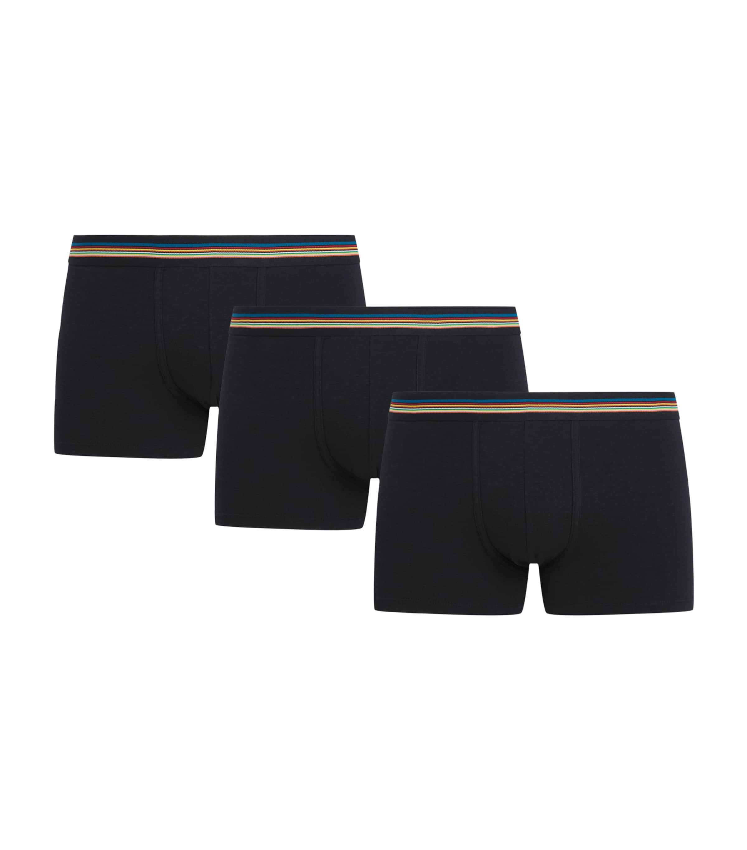 Paul Smith Mens Stretch-Organic Cotton Trunks (Pack of 3) Image 1