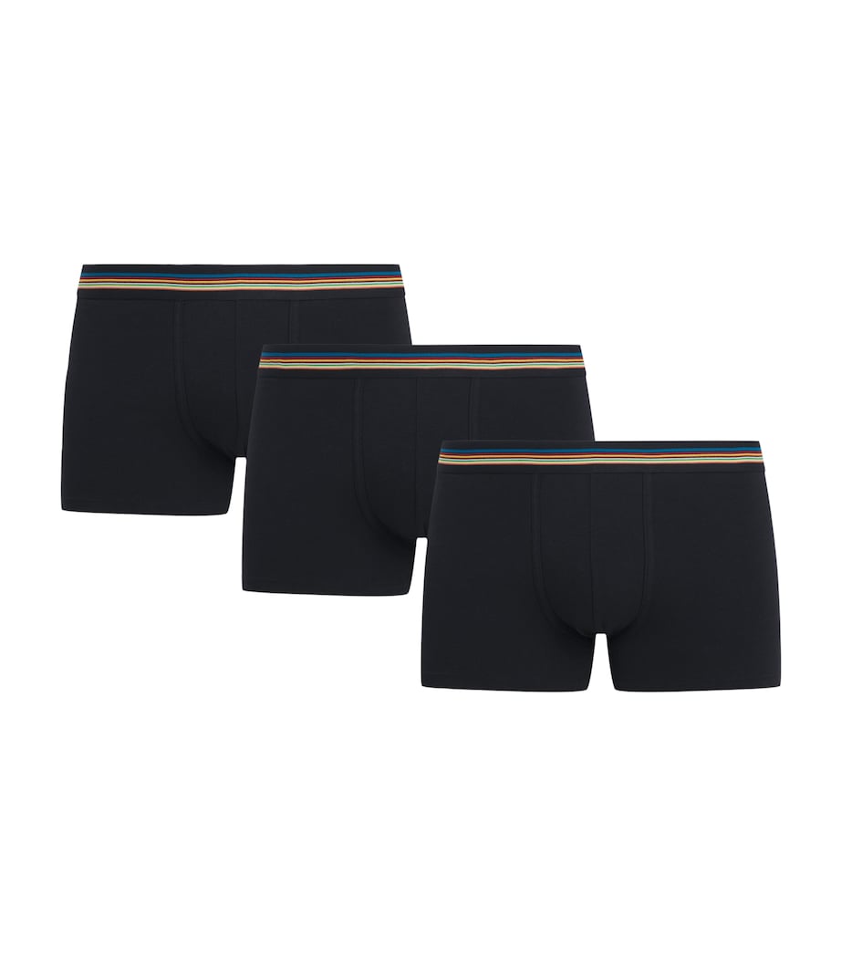 Paul Smith Mens Stretch-Organic Cotton Trunks (Pack of 3) Image 1