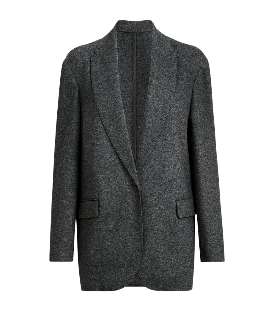 Brunello Cucinelli Womens Cashmere Jersey Blazer Image 1
