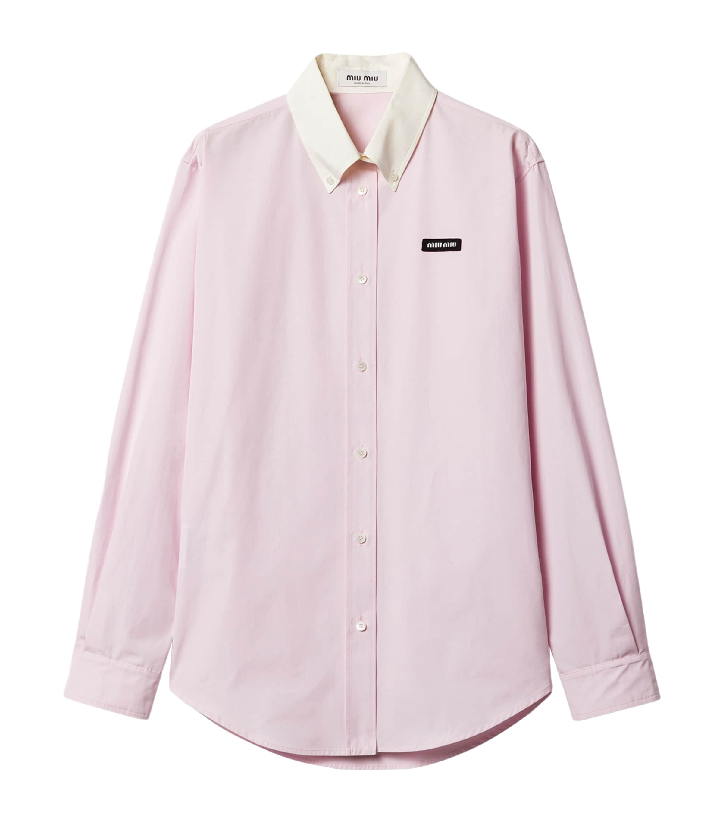 Miu Miu Cotton Poplin Shirt Image 1