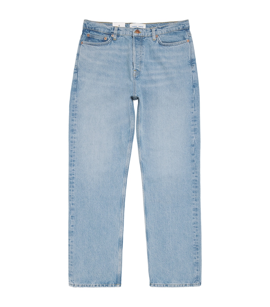Samsøe Samsøe Mens Eddie Straight Jeans Vintage Legacy Image 1