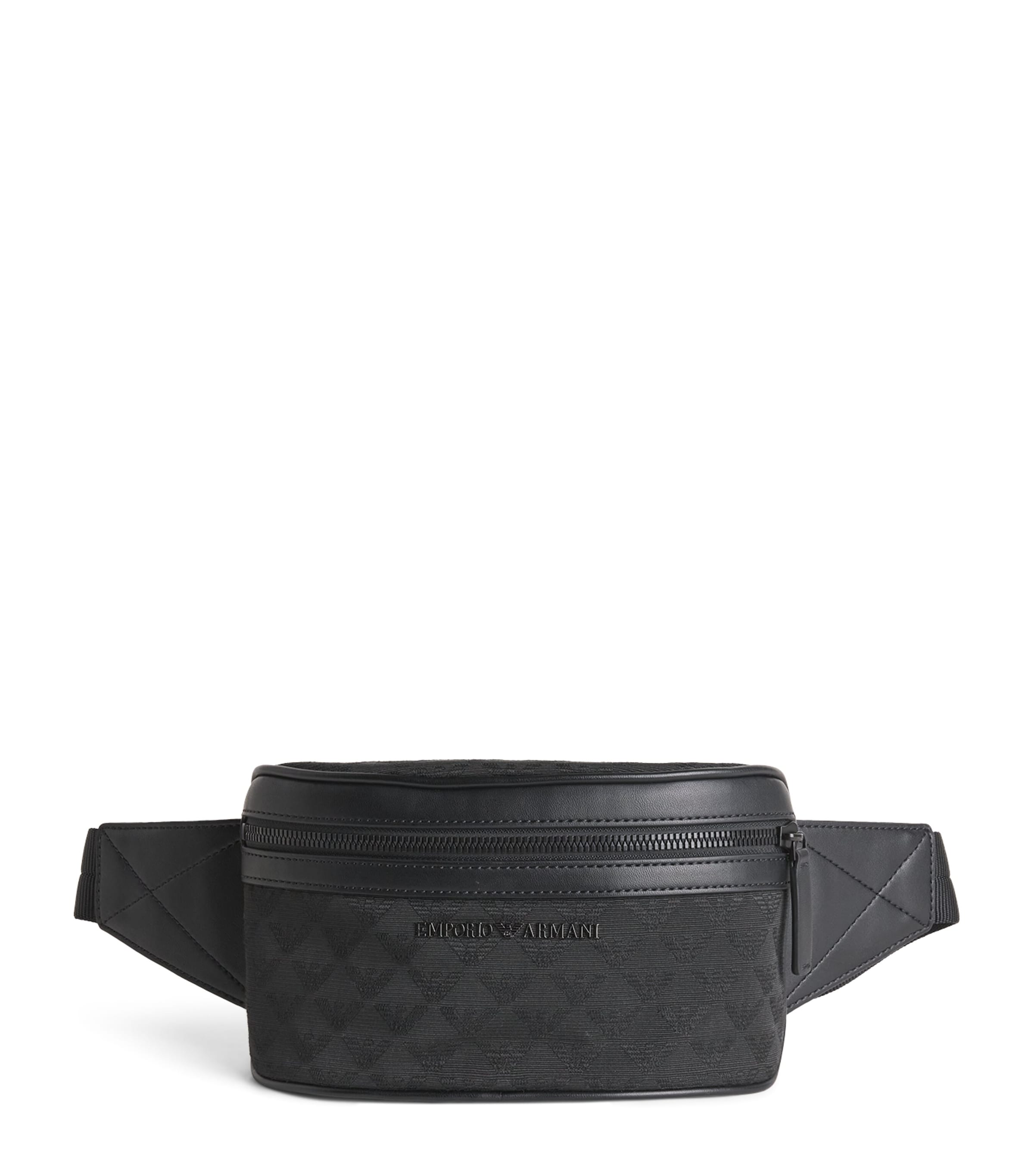 Emporio Armani Jacquard Logo Belt Bag Image 1