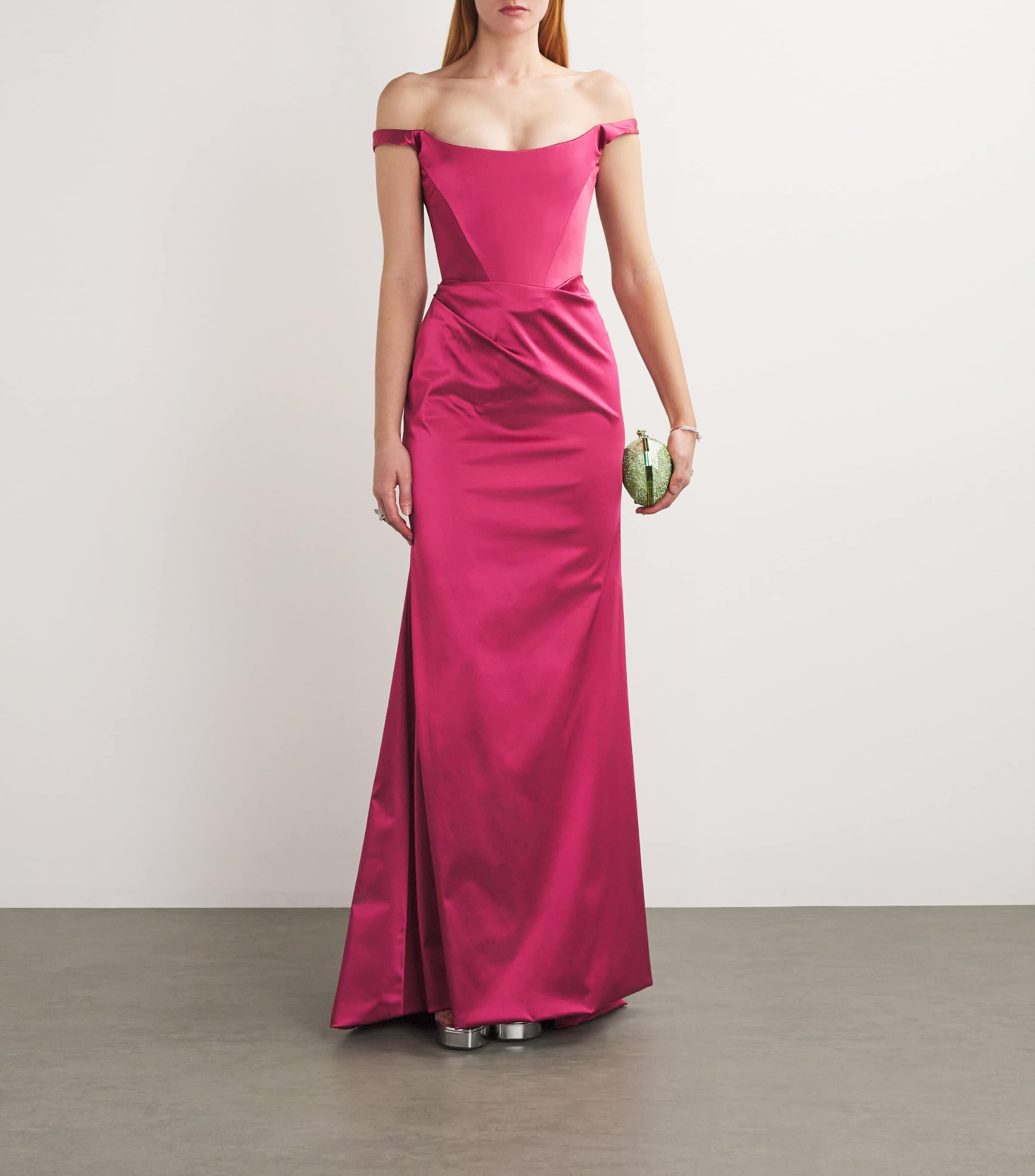 Vivienne Westwood Satin Francesca Gown | Harrods US Vivienne Westwood Satin Francesca Gown | Harrods US