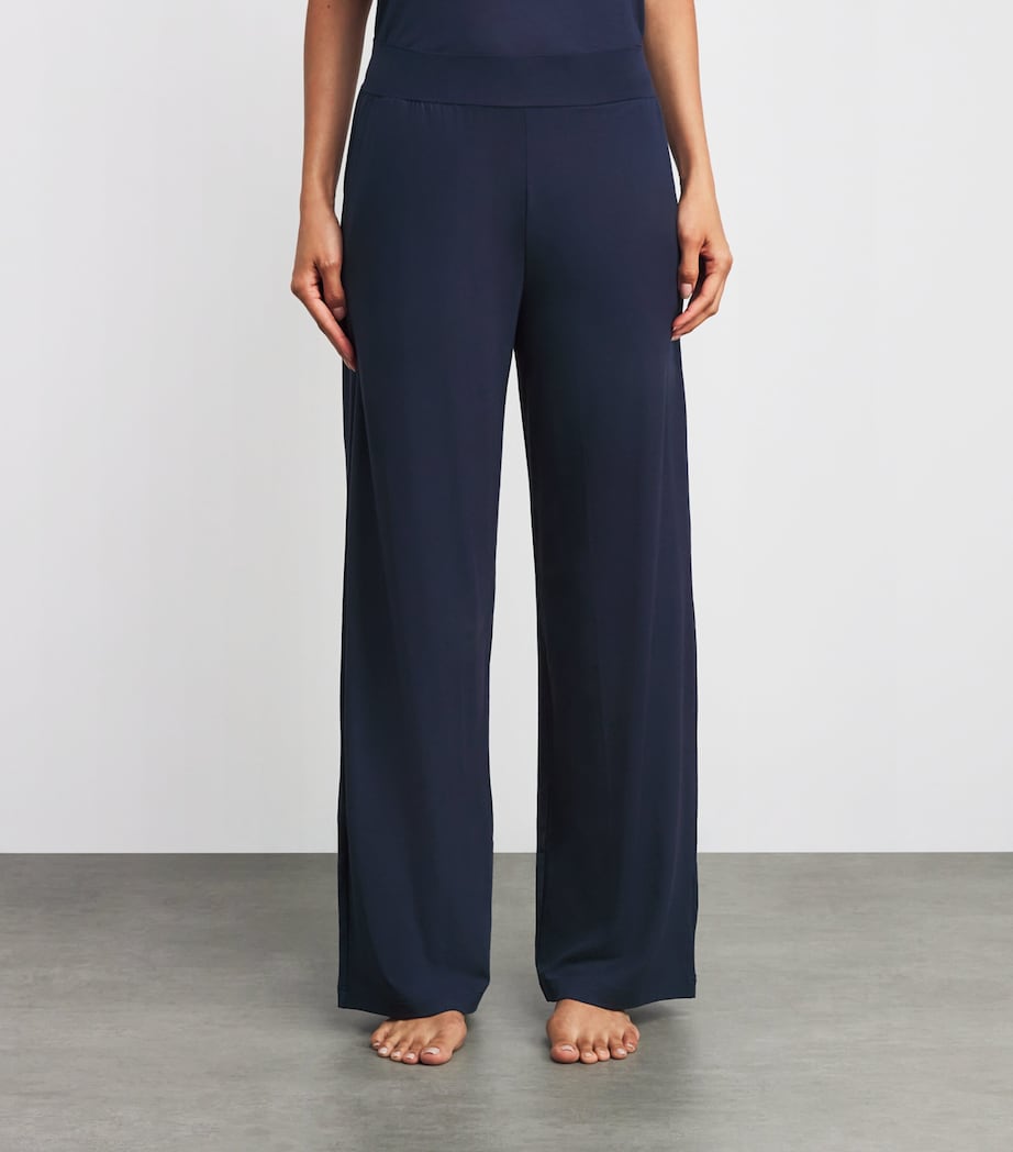 Micro Pyjama Trousers NAVY Image 3