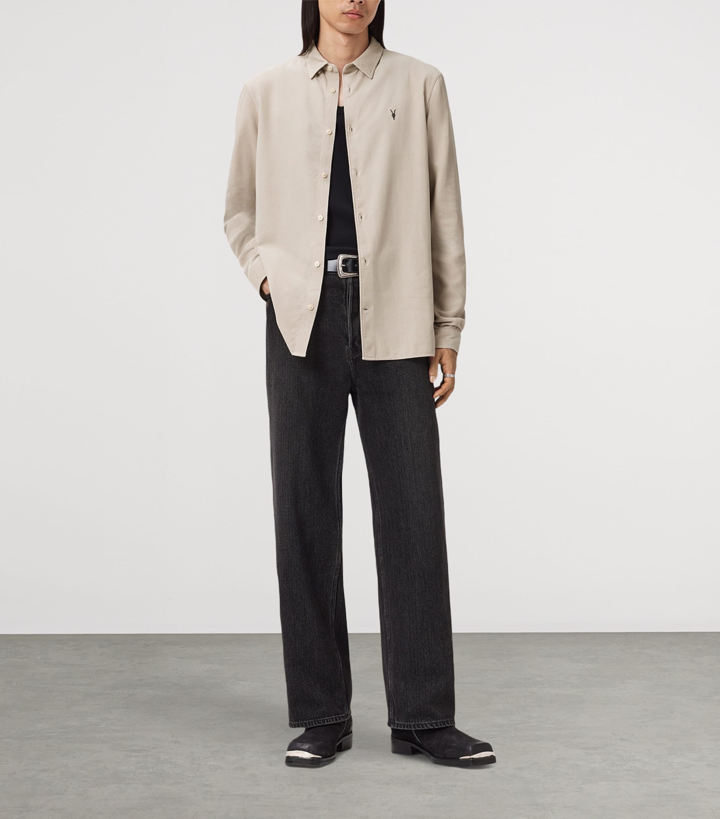 Corduroy Birchwood Shirt MOON GREY Image 4