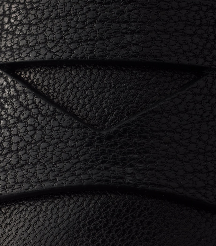 Grained Leather Loafers F0002 Image 6