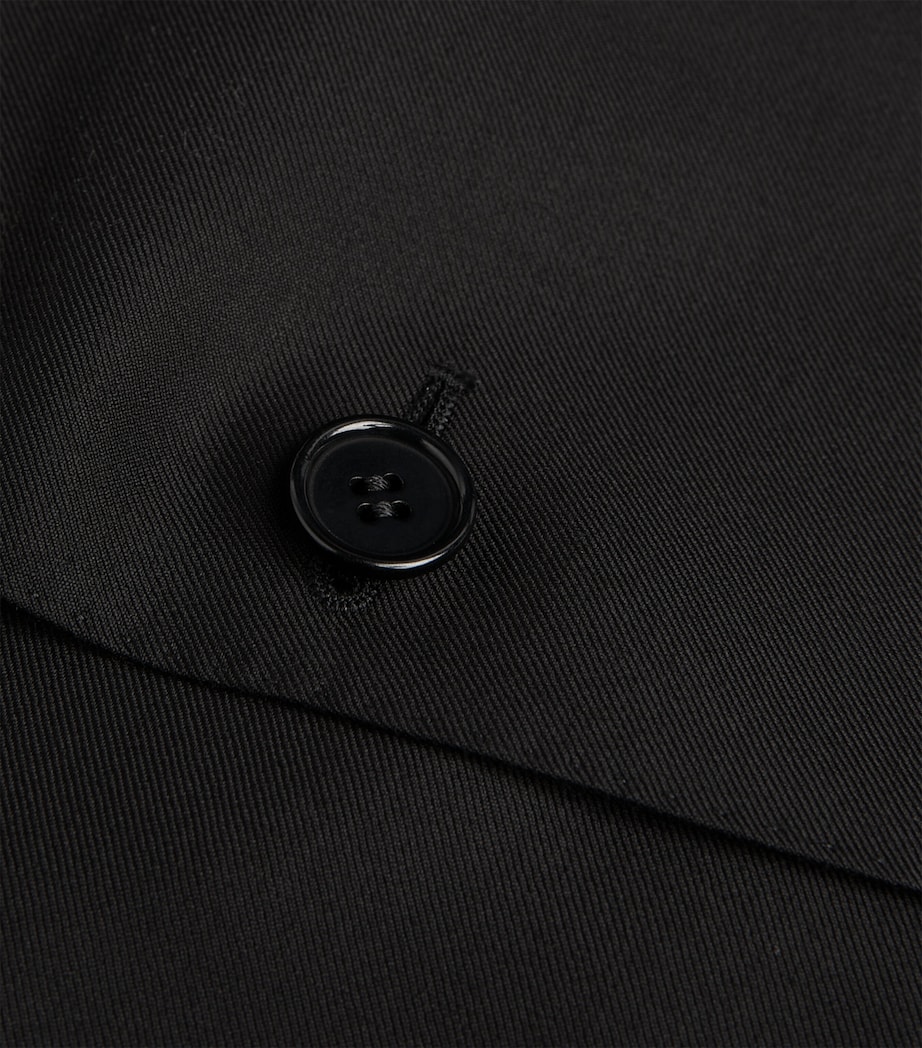 Wool 2-Piece Suit 10 BLACK Image 5