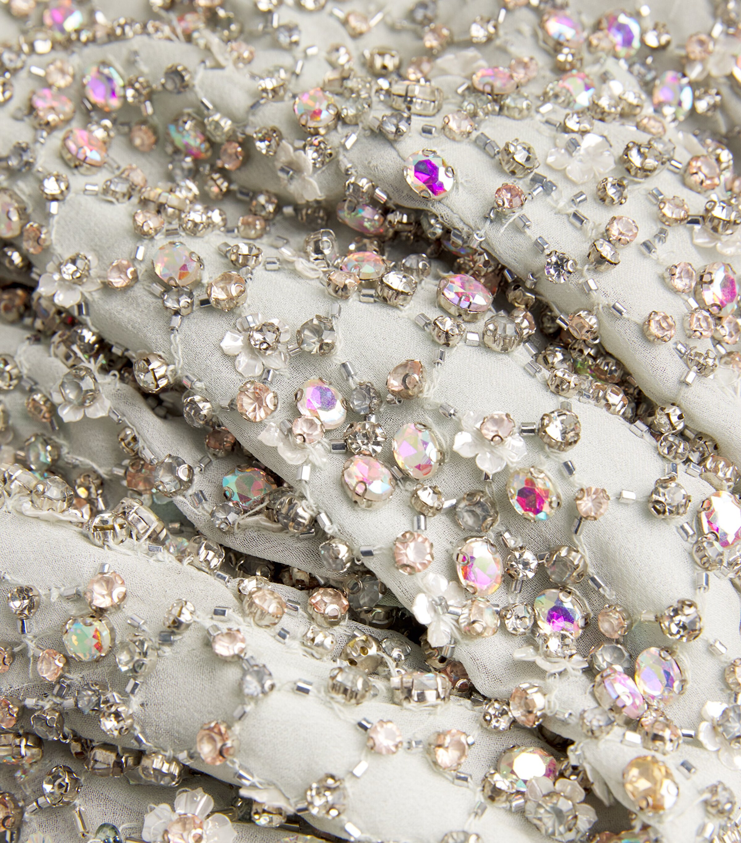Jenny Packham Womens Silk Crystal-Embellished Juno Gown Pale Powder Image 5