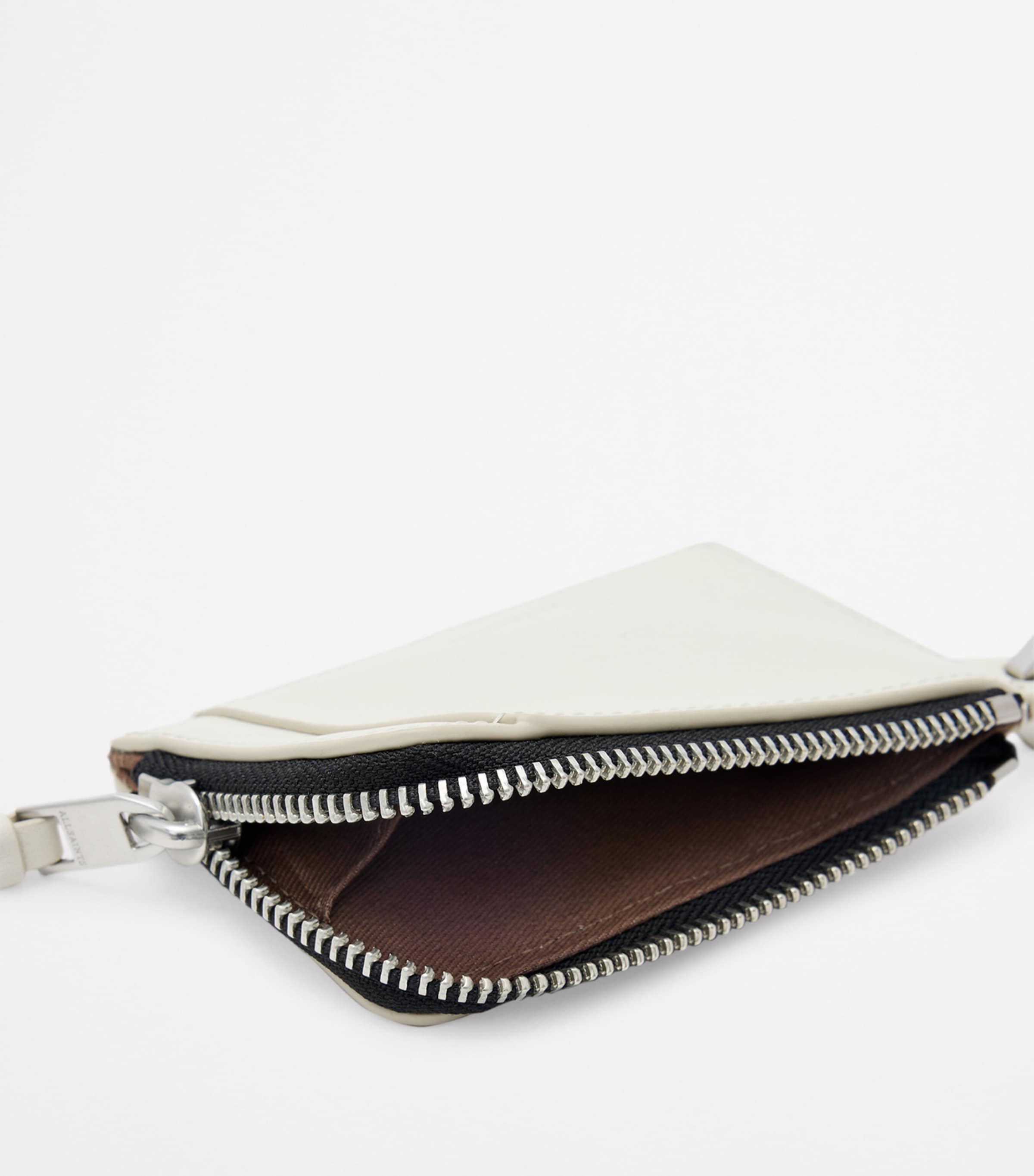 Allsaints Remy Snakeskin Effect Leather Walletレザーミニ財布 AllSaints Leather Remy Wallet | Harrods US