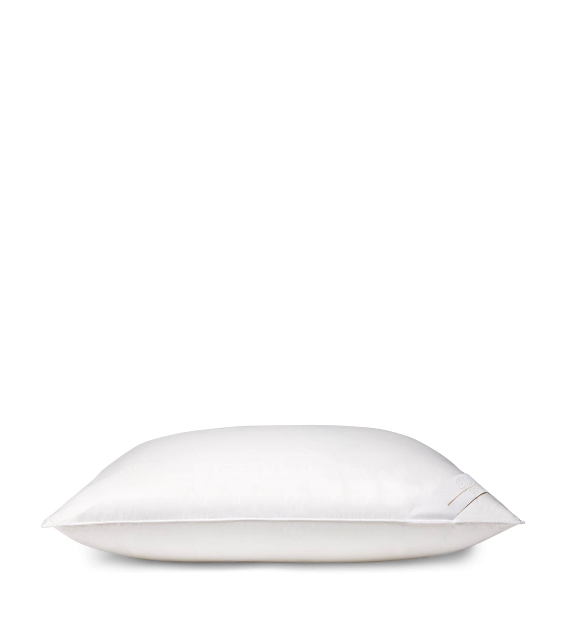 Pratesi Down Firm Divino Oxford Pillow In White
