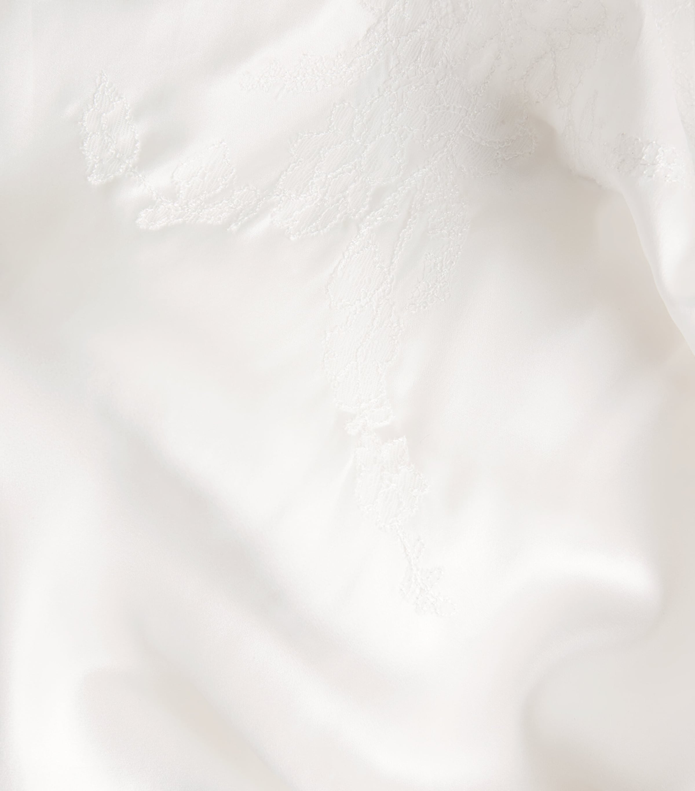 Silk Lace-Trim Maxi Slip Dress WHITE/WHITE Image 5