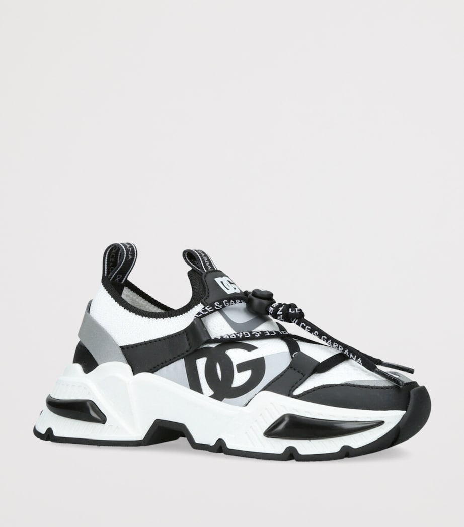 Mesh Airmaster Sneakers BLK/WHITE Image 3