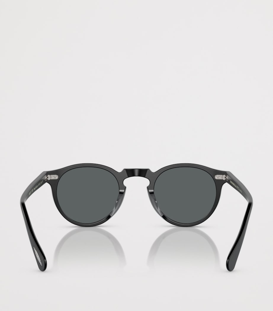 Oliver Peoples Gregory Peck Phantos Sunglasses Black Image 4
