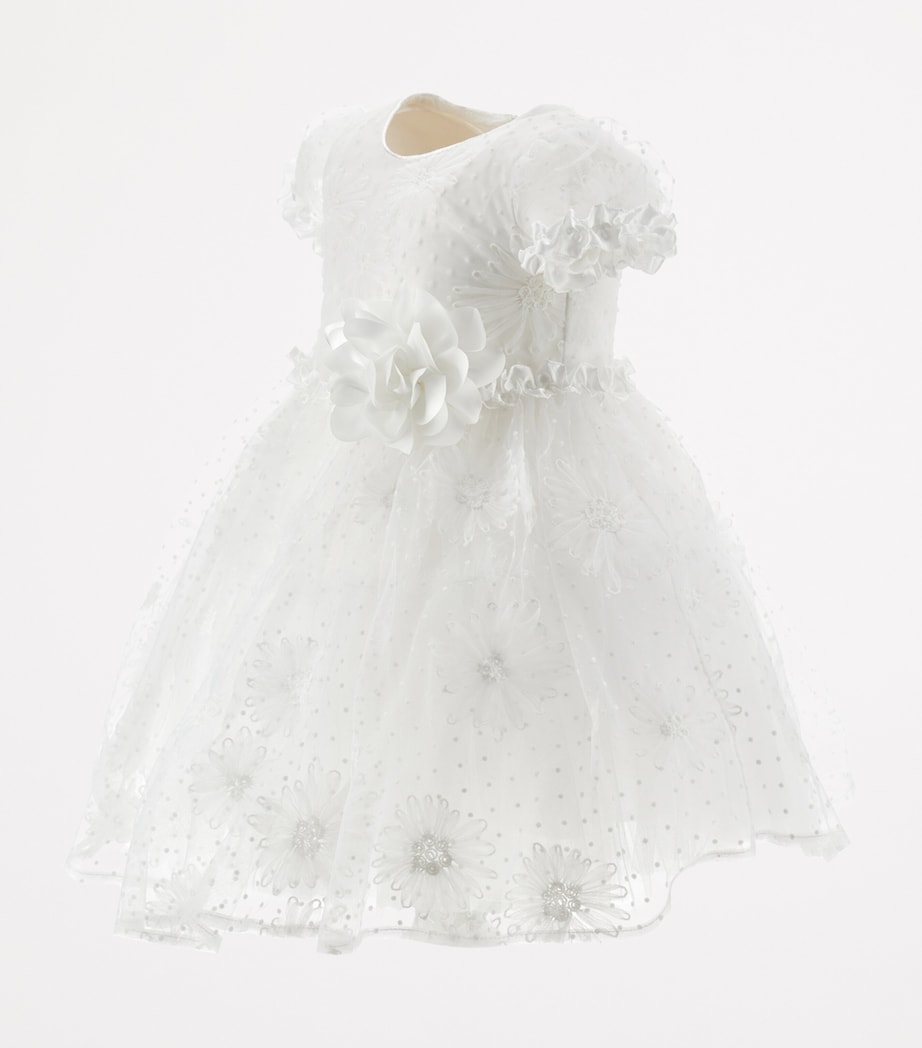 Flower-Appliqué Dress (3-36 Months) PANNA Image 2