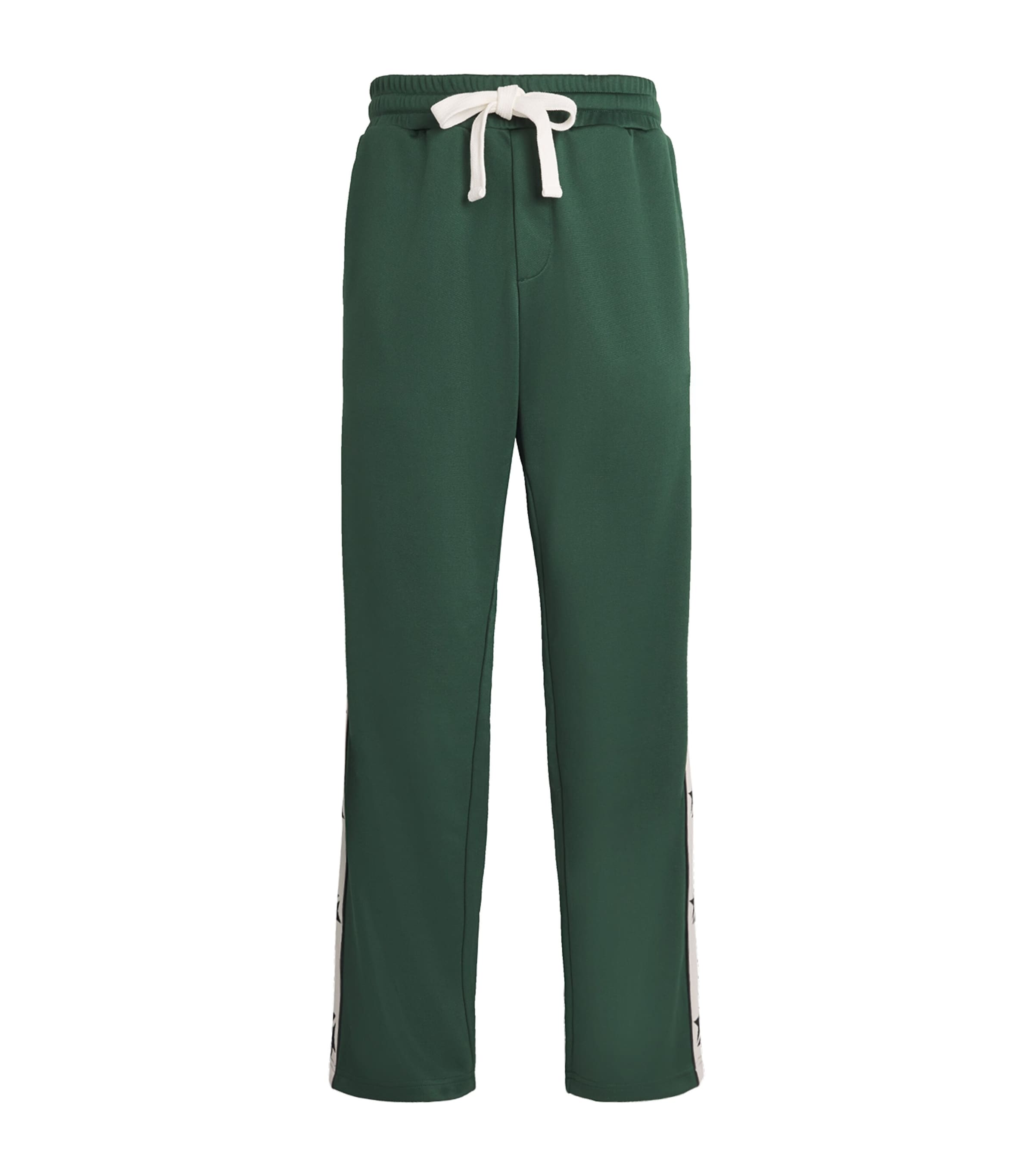 Cole Buxton Two Star Tape Track Trousers In Green