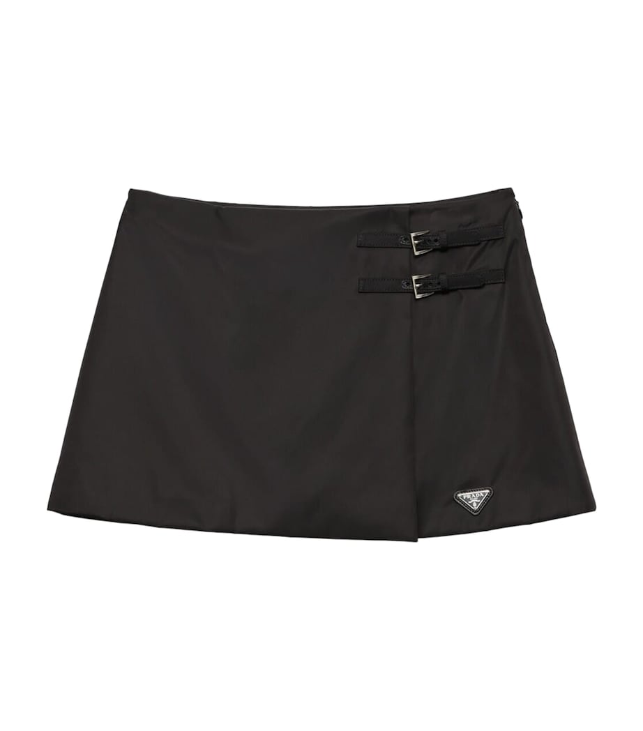 Re-Nylon Wrap Mini Skirt F0002 Image 1