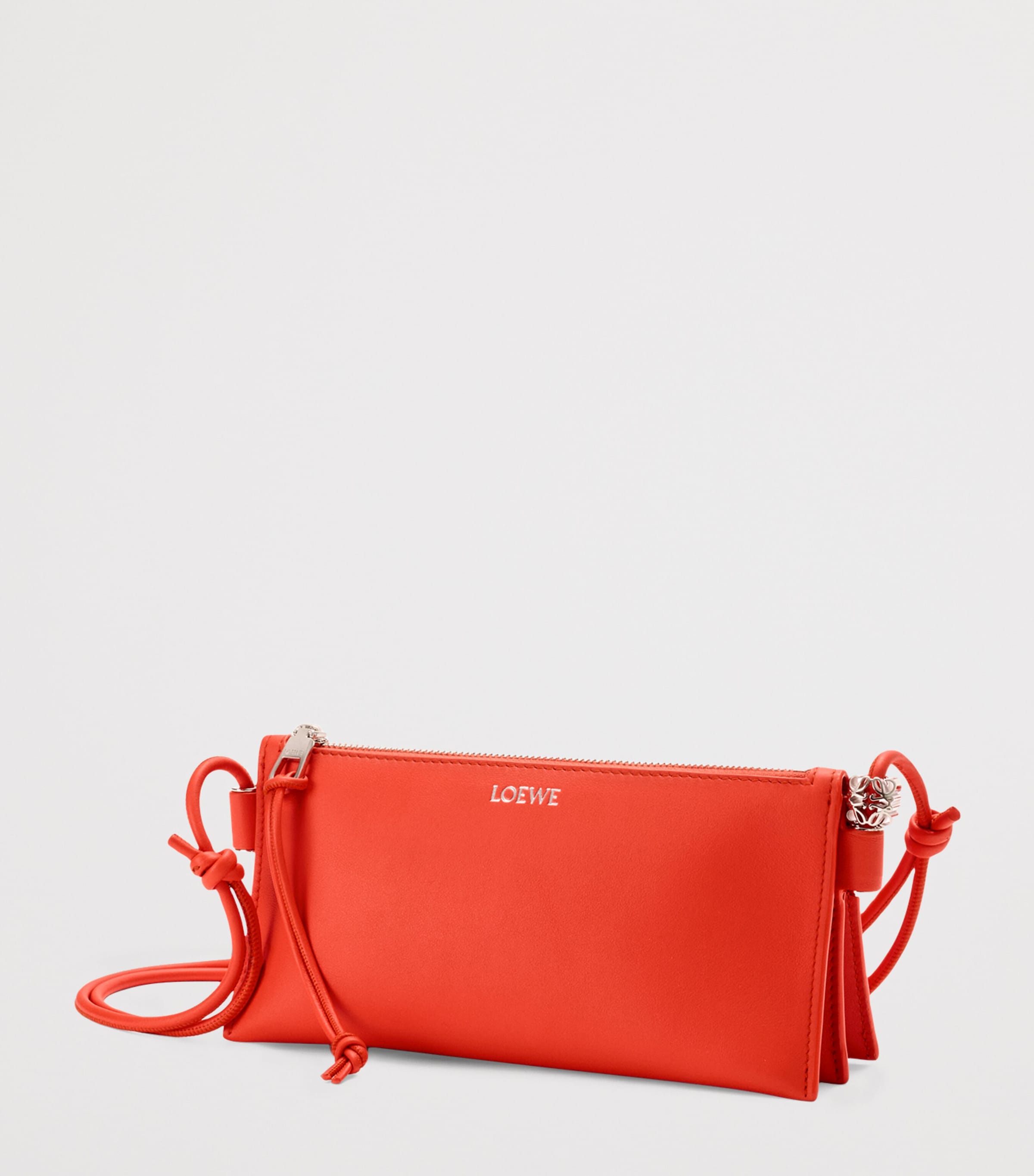LOEWE Leather Joya Pouch Sunrise Orange Image 3