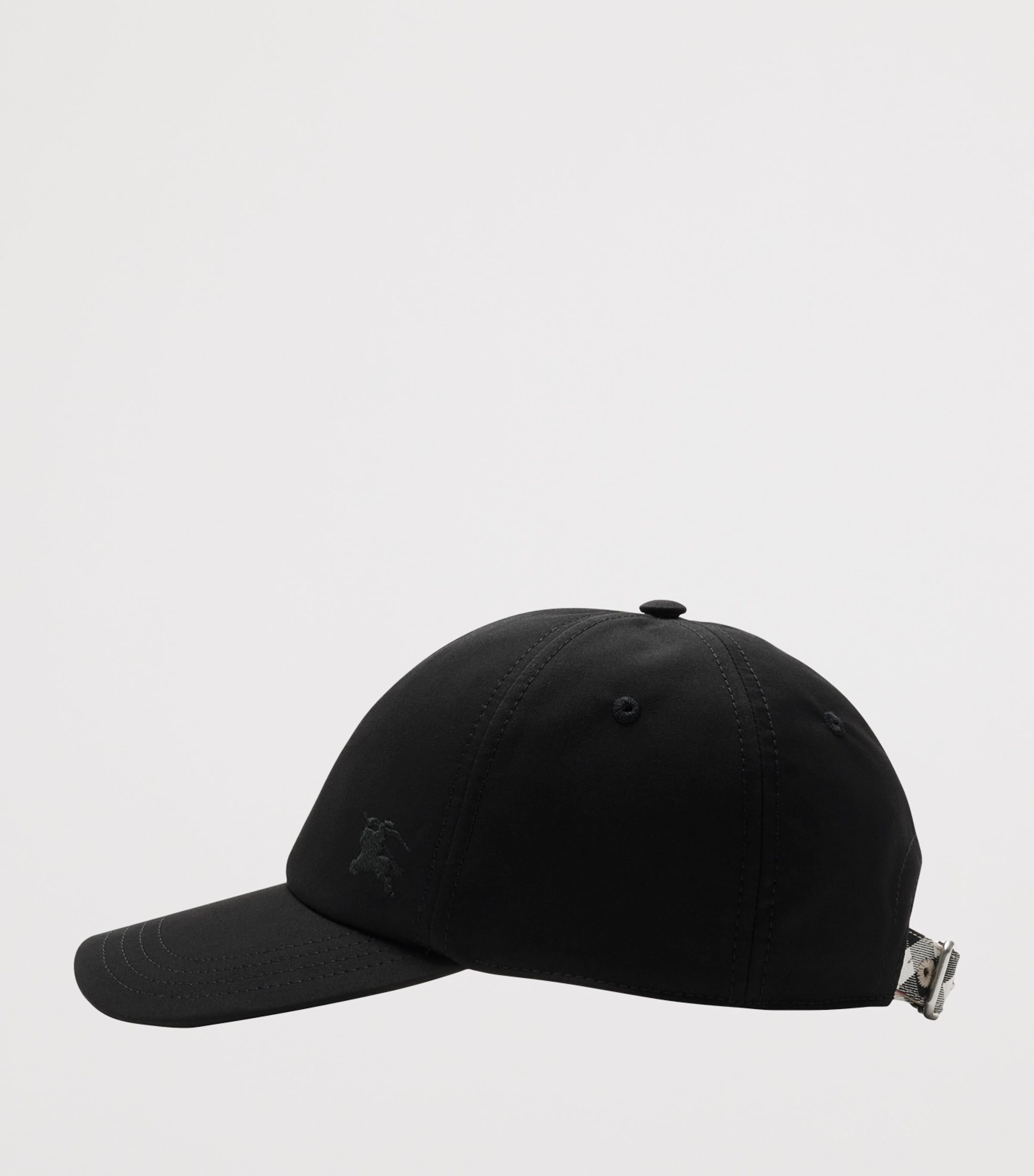 Gabardine Baseball Cap BLACK / SAND Image 4