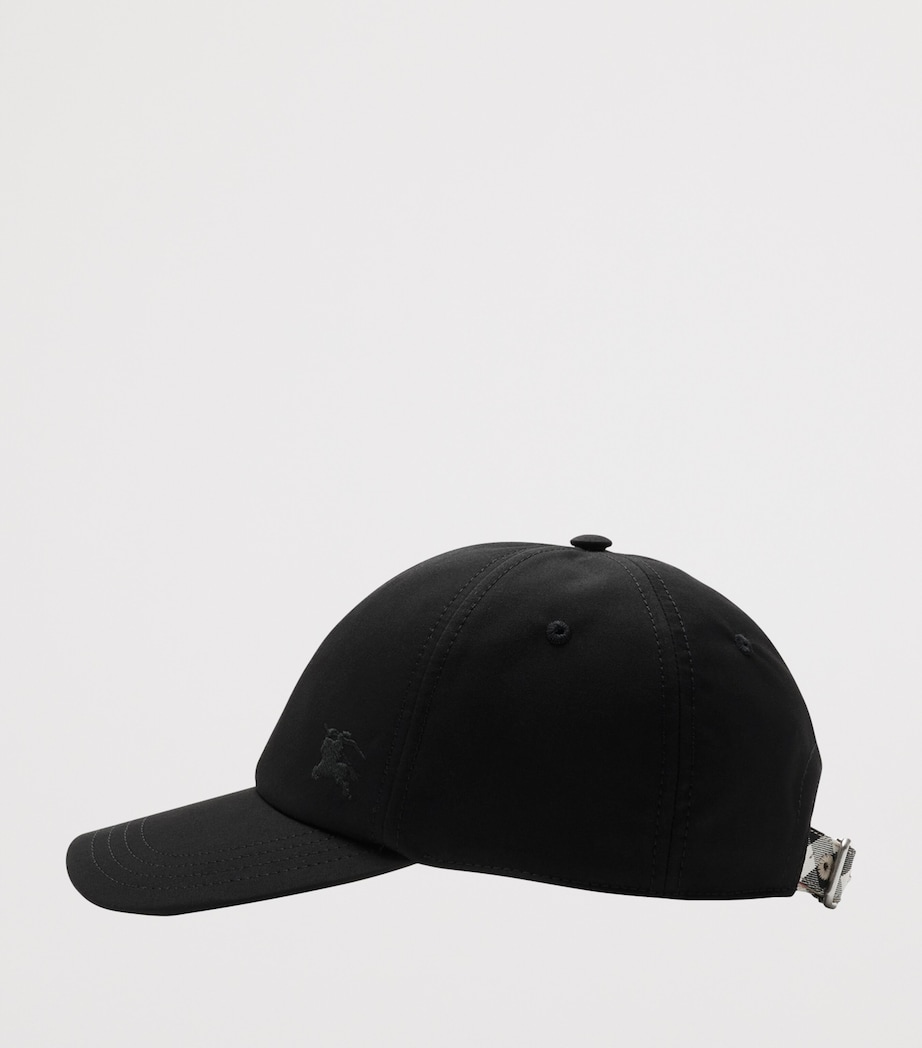 Gabardine Baseball Cap BLACK / SAND Image 4