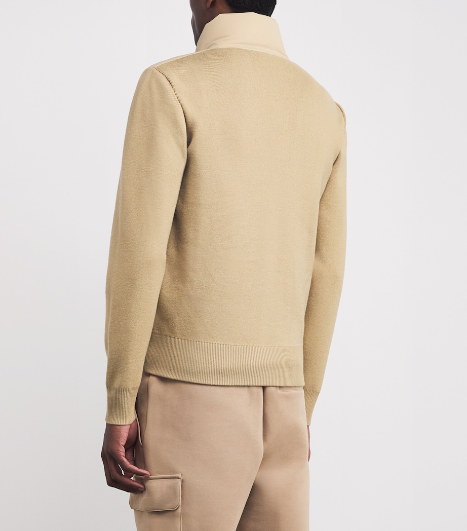 Down Haney-City Hybrid Jacket LIGHT CAMEL Image 4