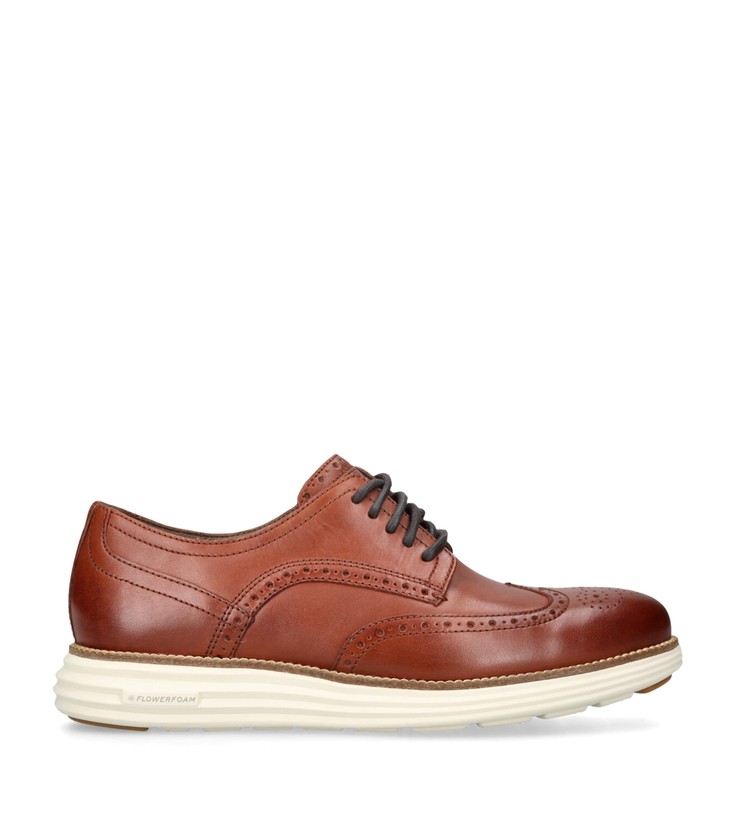 Cole Haan Øriginalgrand Remastered Wingtip Oxford Shoes In Beige