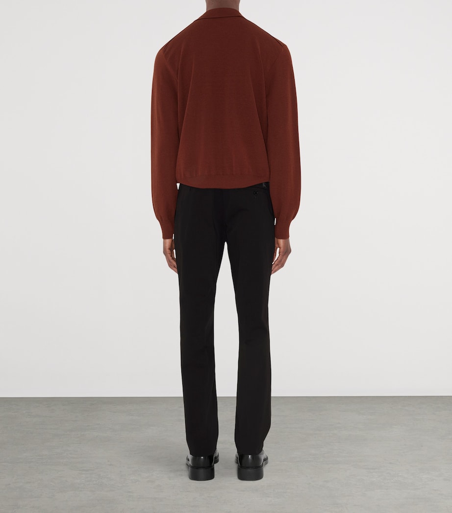 Cotton Chinos BLACK Image 4