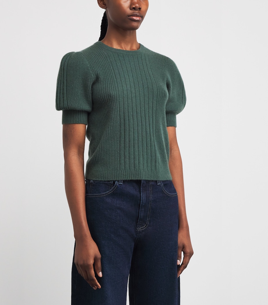 Cashmere Kato Top FERN GREEN Image 3