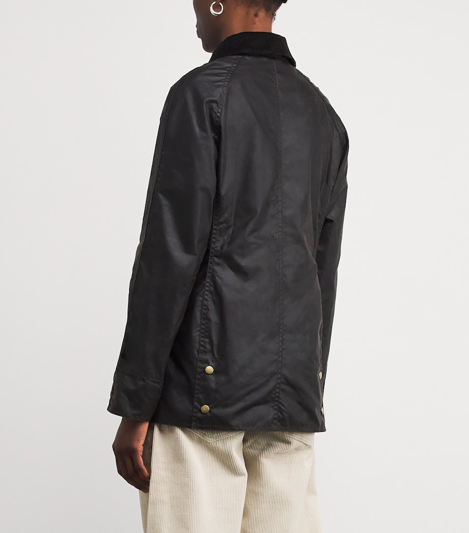 Waxed Beadnell Jacket RUSTIC Image 4