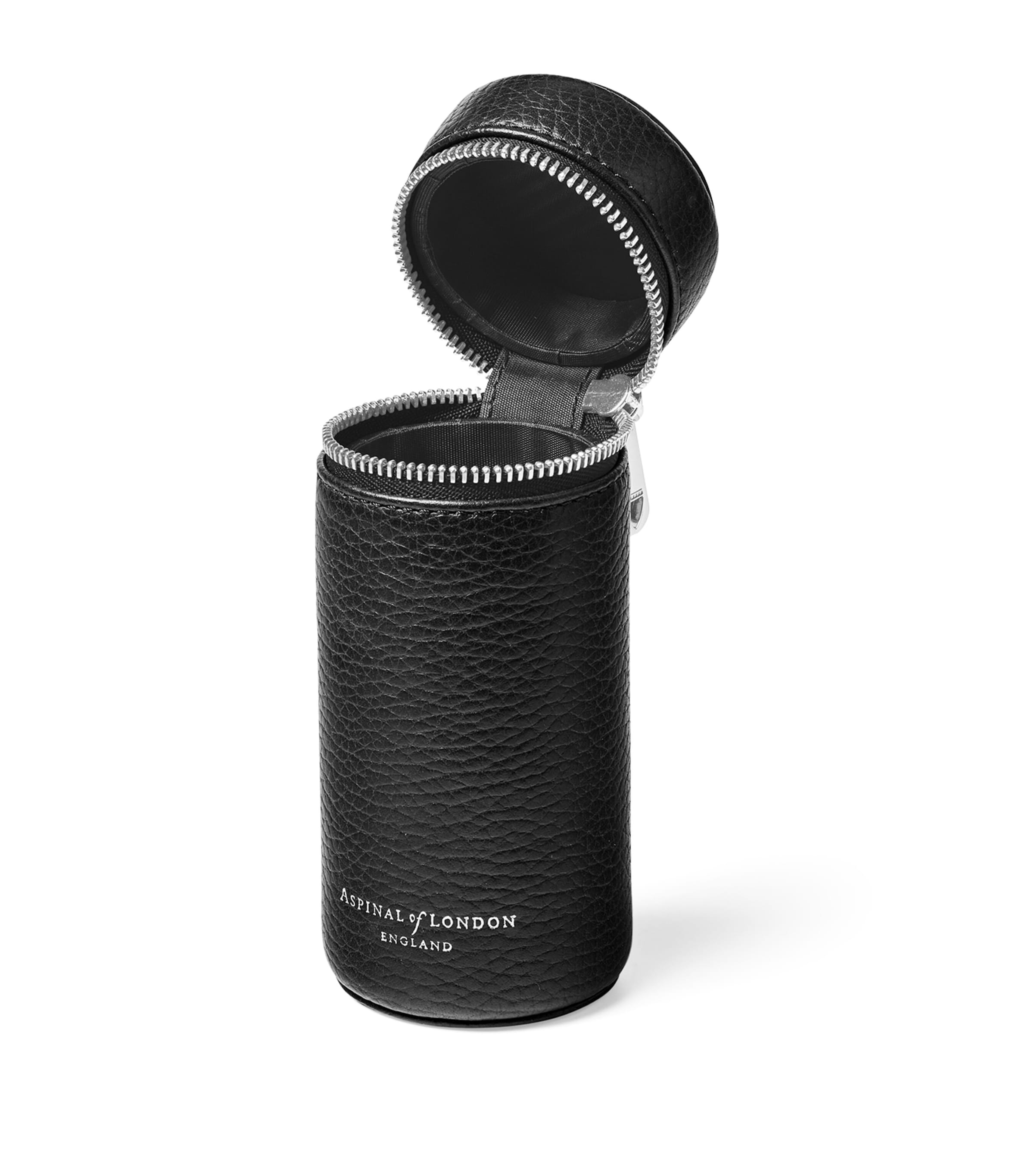 Leather Golf Ball Holder BLACK Image 3