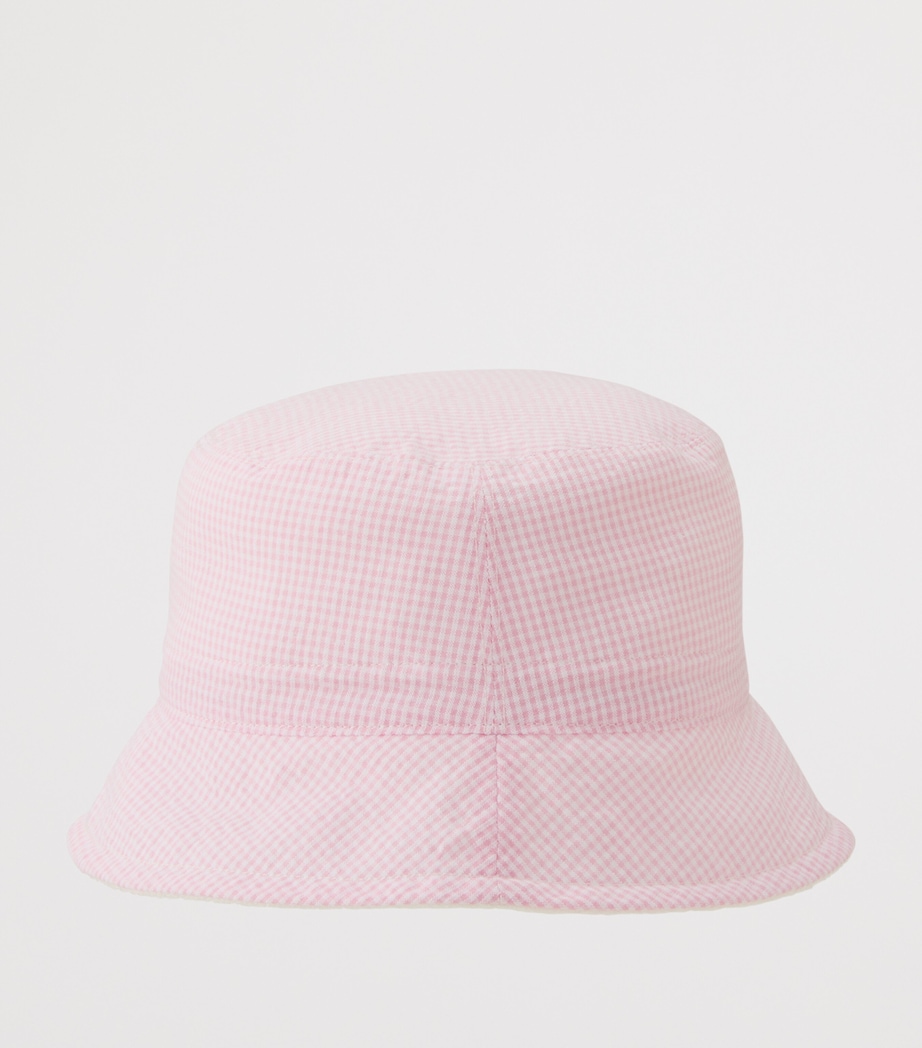 Miki House Cotton Gingham Bucket Hat Image 3