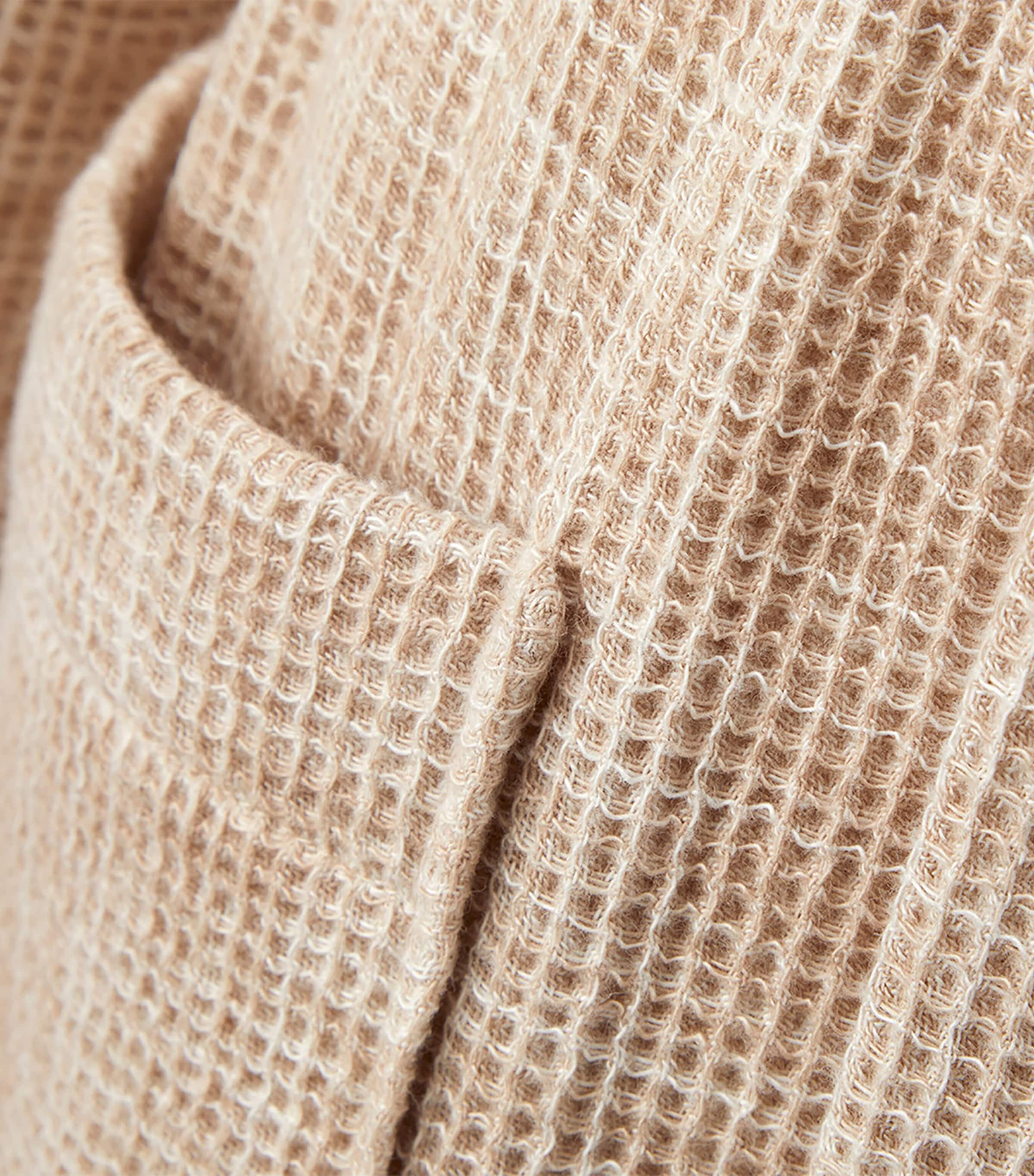 Cotton Leo Bathrobe BEIGE Image 3