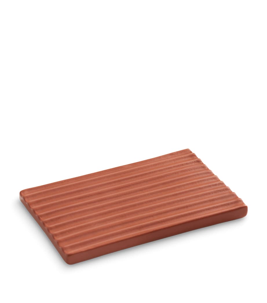 Terracotta Soap Dish NO COLOUR Image 4