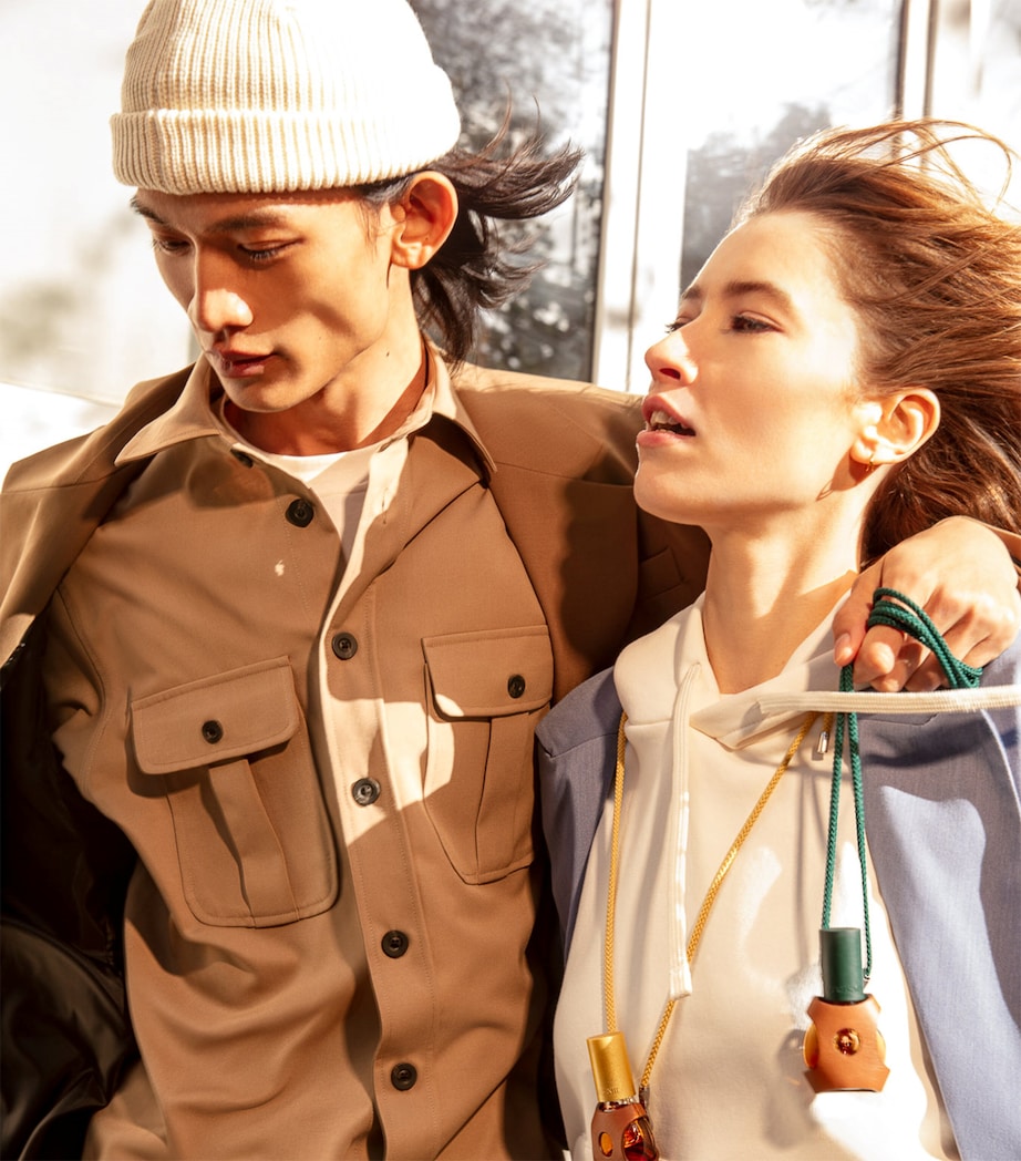 Leather The Drop Bottle Case NO COLOUR Image 2