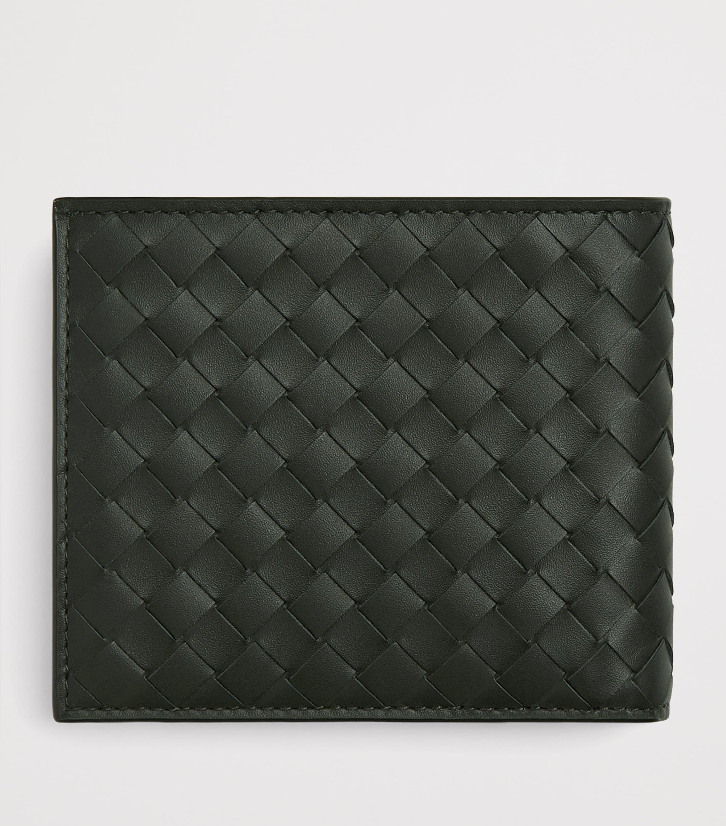 Leather Intrecciato Piccolo Bifold Wallet 3009 Image 3