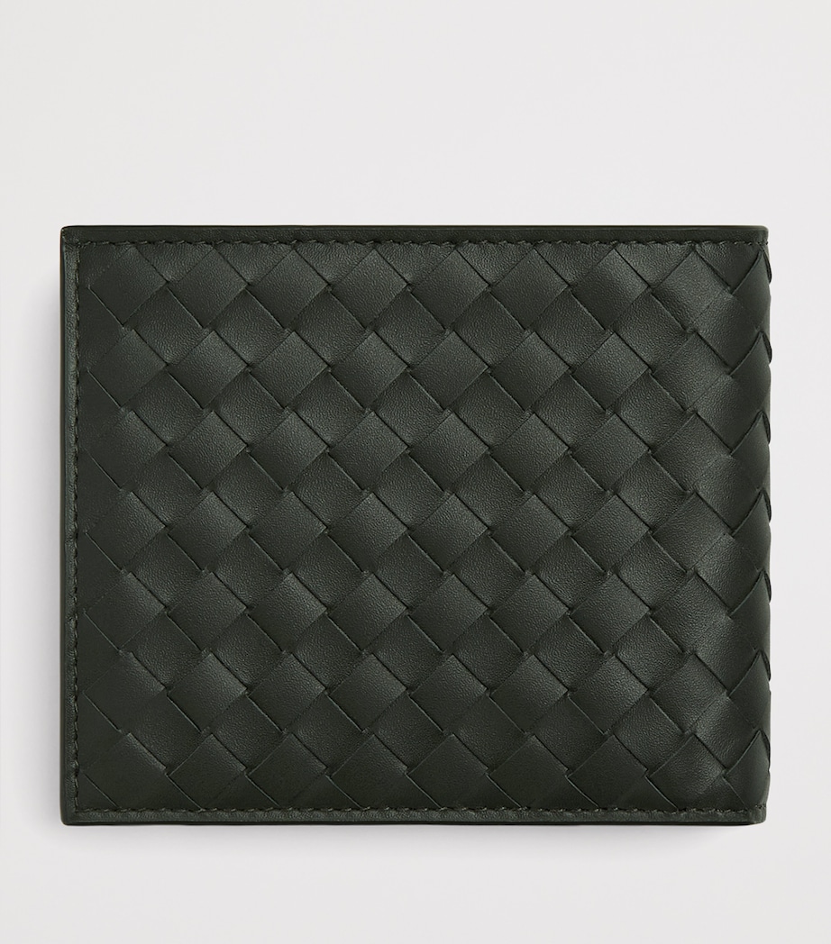 Leather Intrecciato Piccolo Bifold Wallet 3009 Image 3