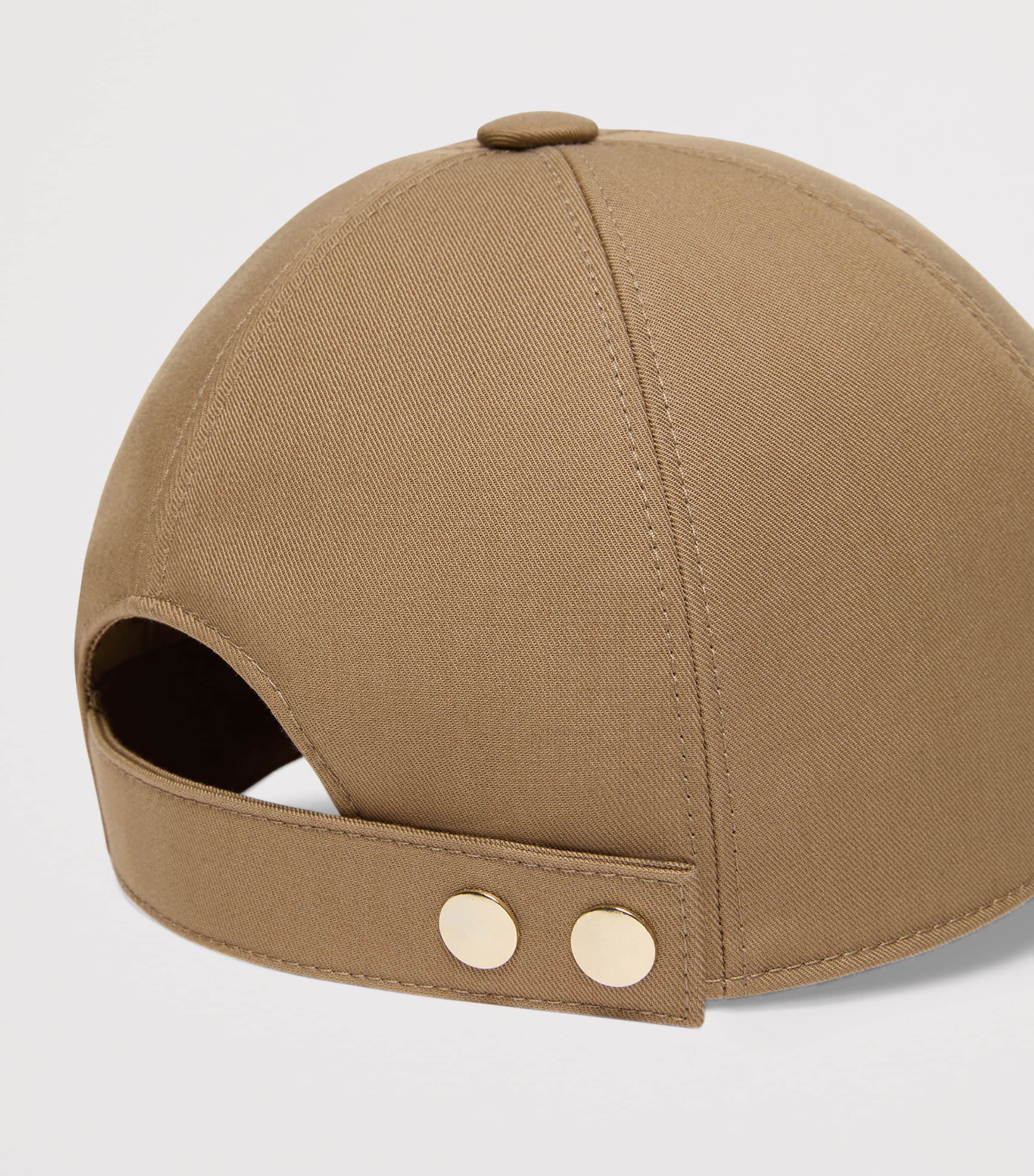 Cotton Monogram Cap COLONIAL Image 3