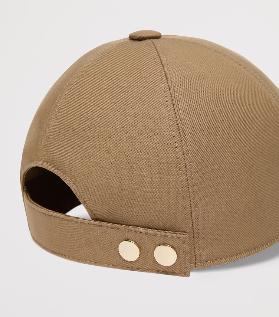 Cotton Monogram Cap COLONIAL Image 3