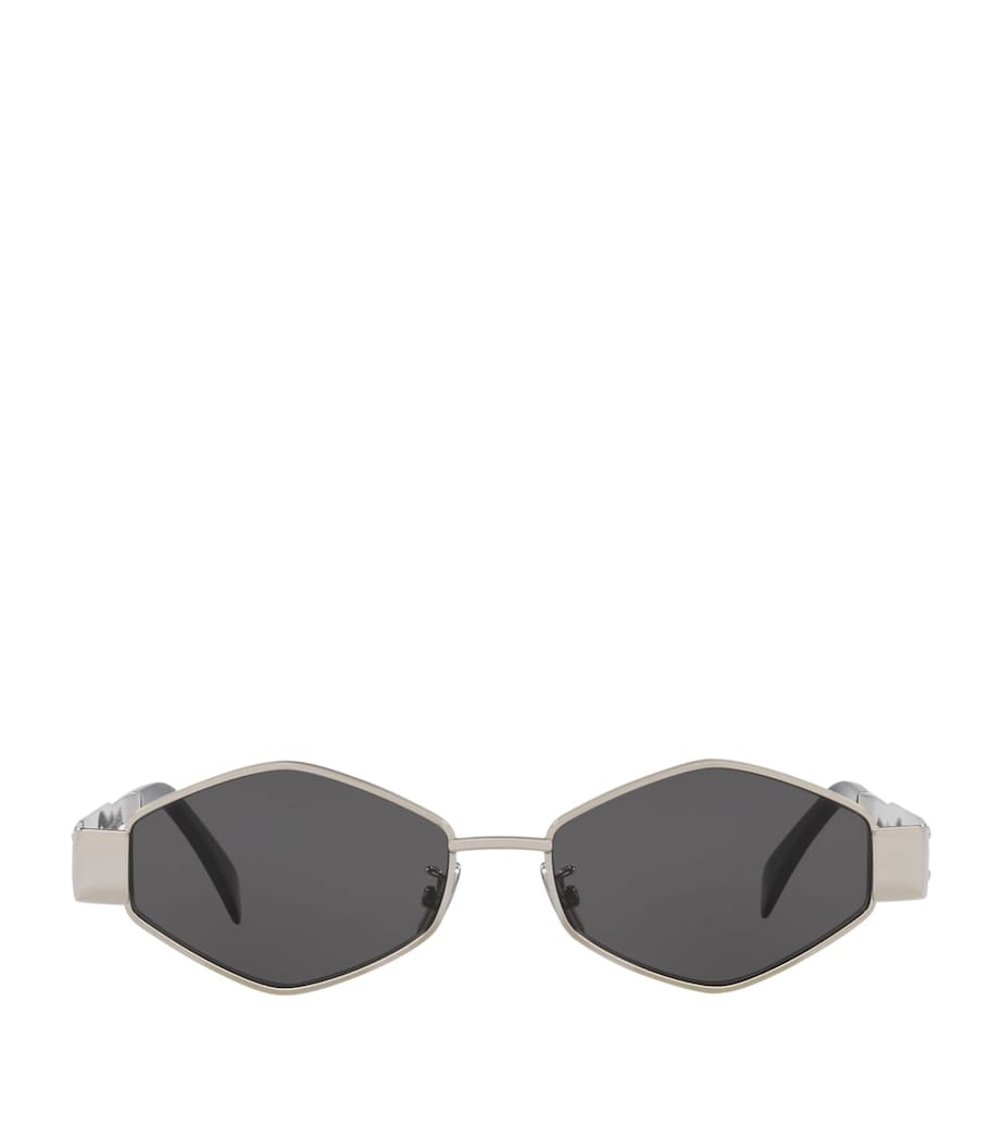 Celine Womens Metal Triomphe Geometric Sunglasses Image 1