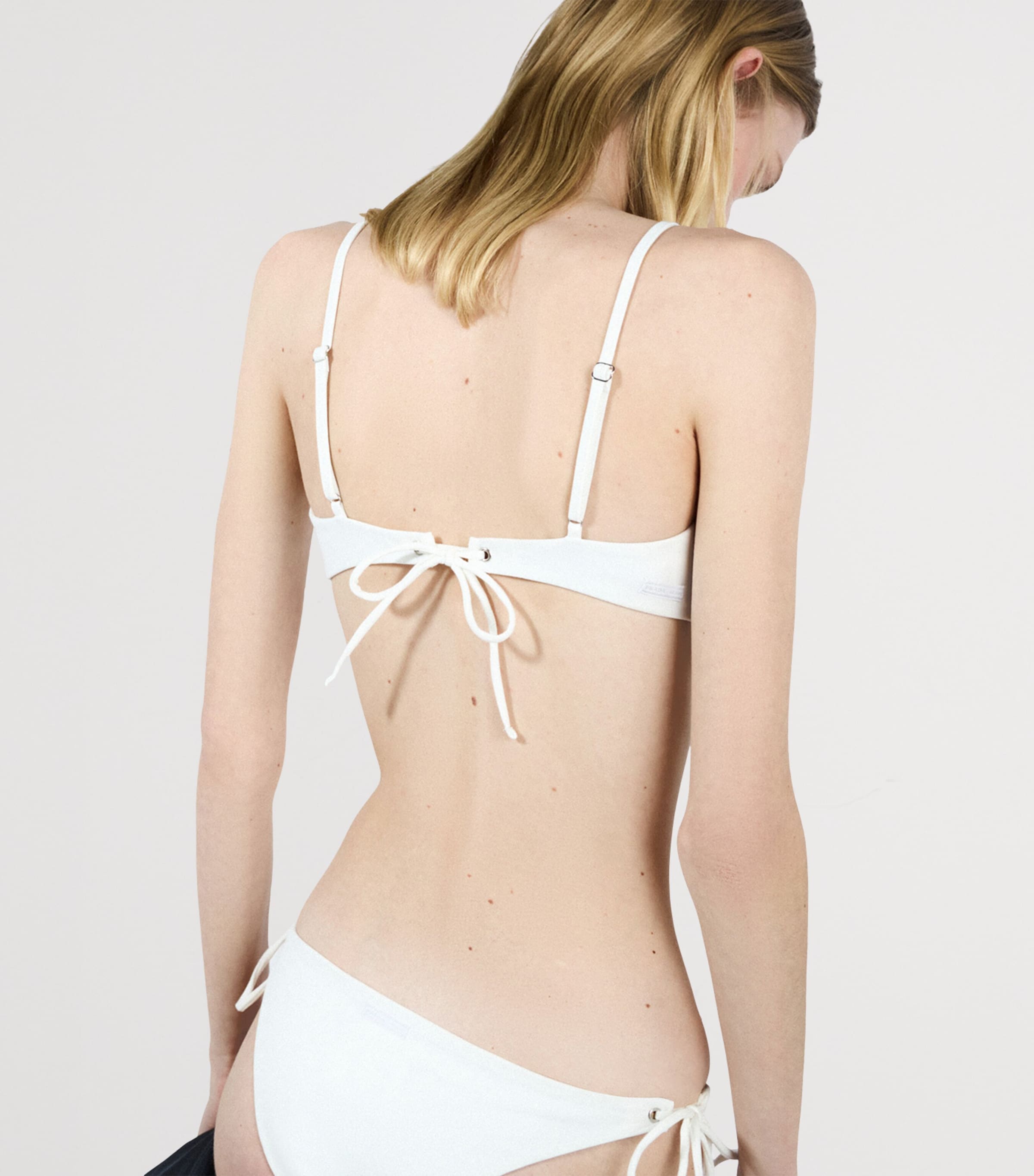 Prada Womens Triangle Bikini Bottoms Image 4