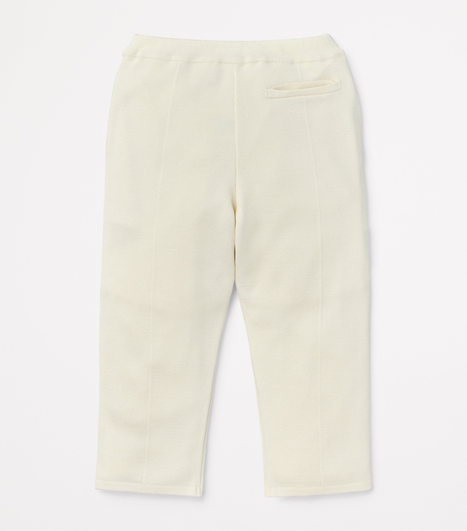 Silk Button-Detail Sweatpants (3-7 Years) 1 Image 6