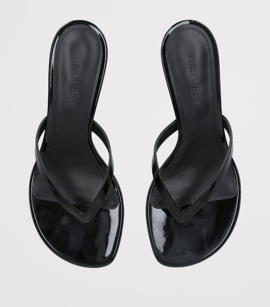 Leather Juliette Sandals 45 BLACK Image 4