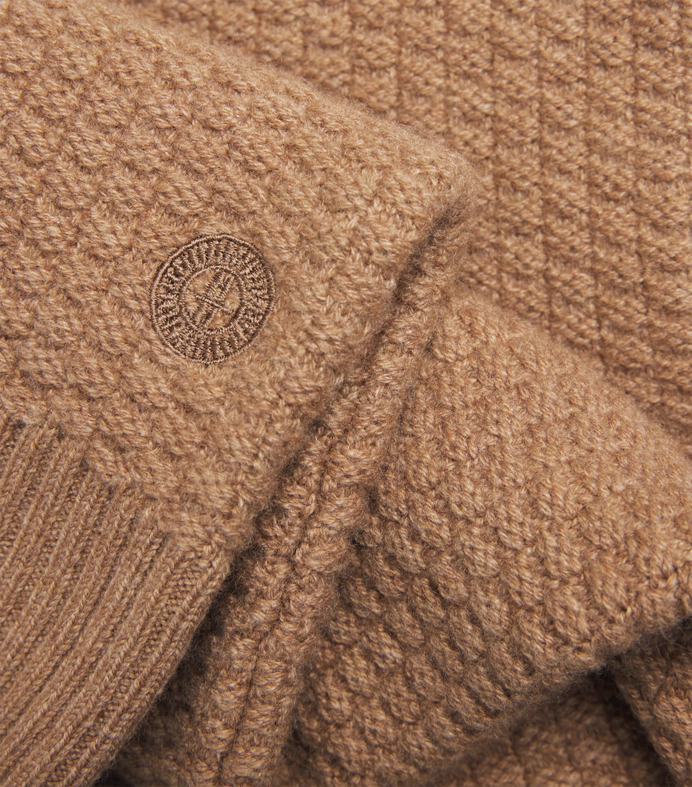 Cashmere Textured Sweater LLAMA Image 5
