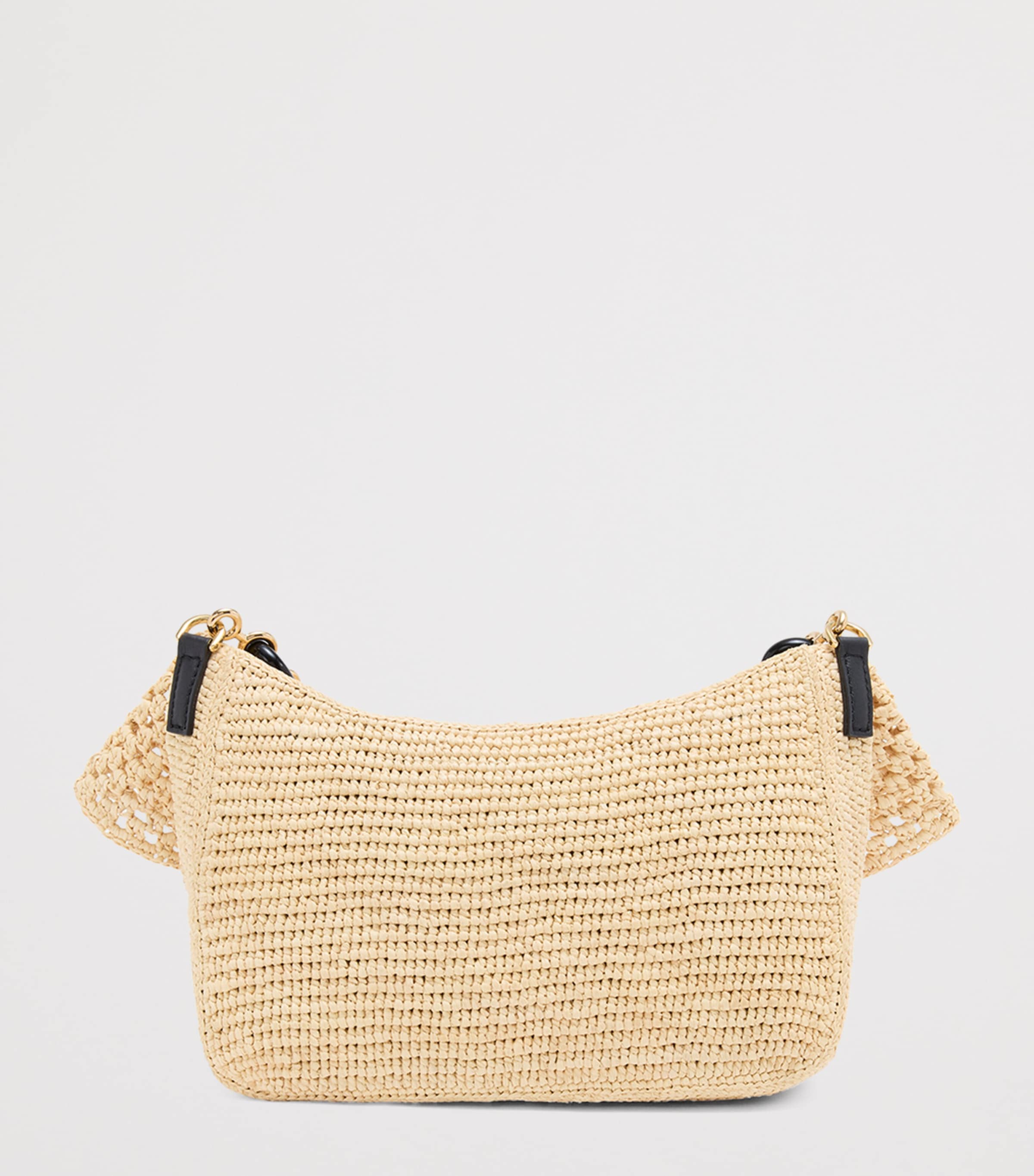 LOEWE x Paula's Ibiza Medium Raffia Ola Shoulder Bag
