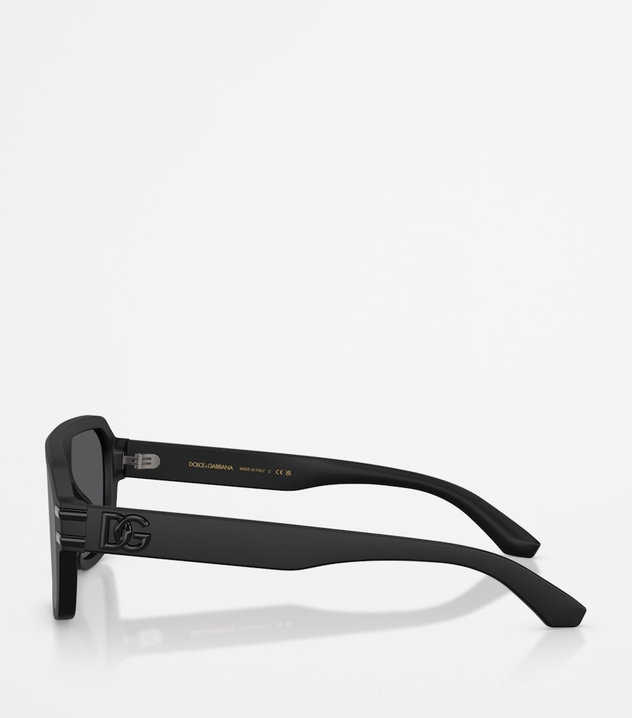 Oversized Pilot Sunglasses 25256G Image 3